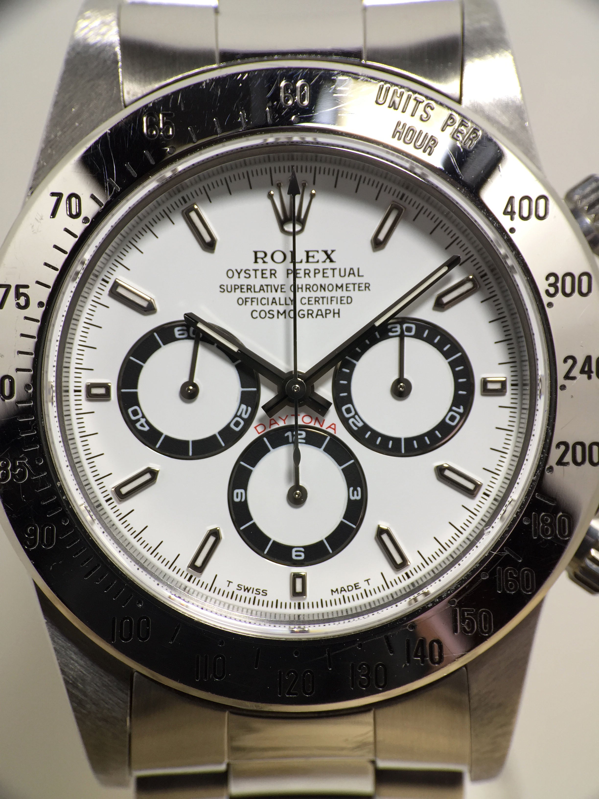 1997 Rolex Daytona White Tritium Dial Ref. 16520 (Full Set)