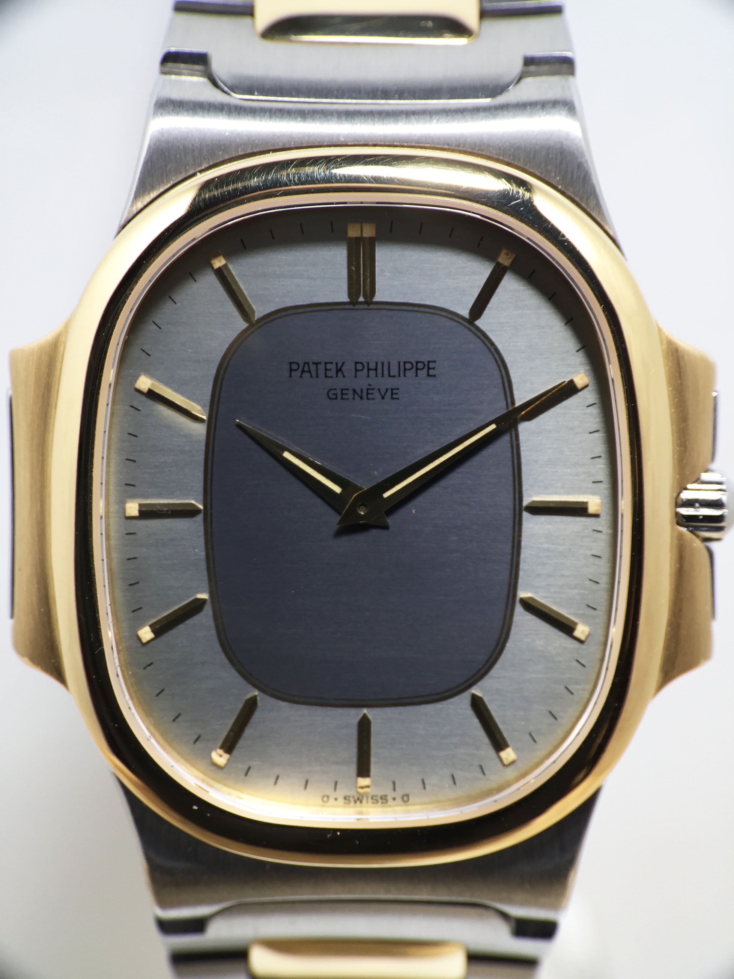 1980's Patek Philippe Nautillipse St/G Ref. 3770 (with Box and Service Papers)