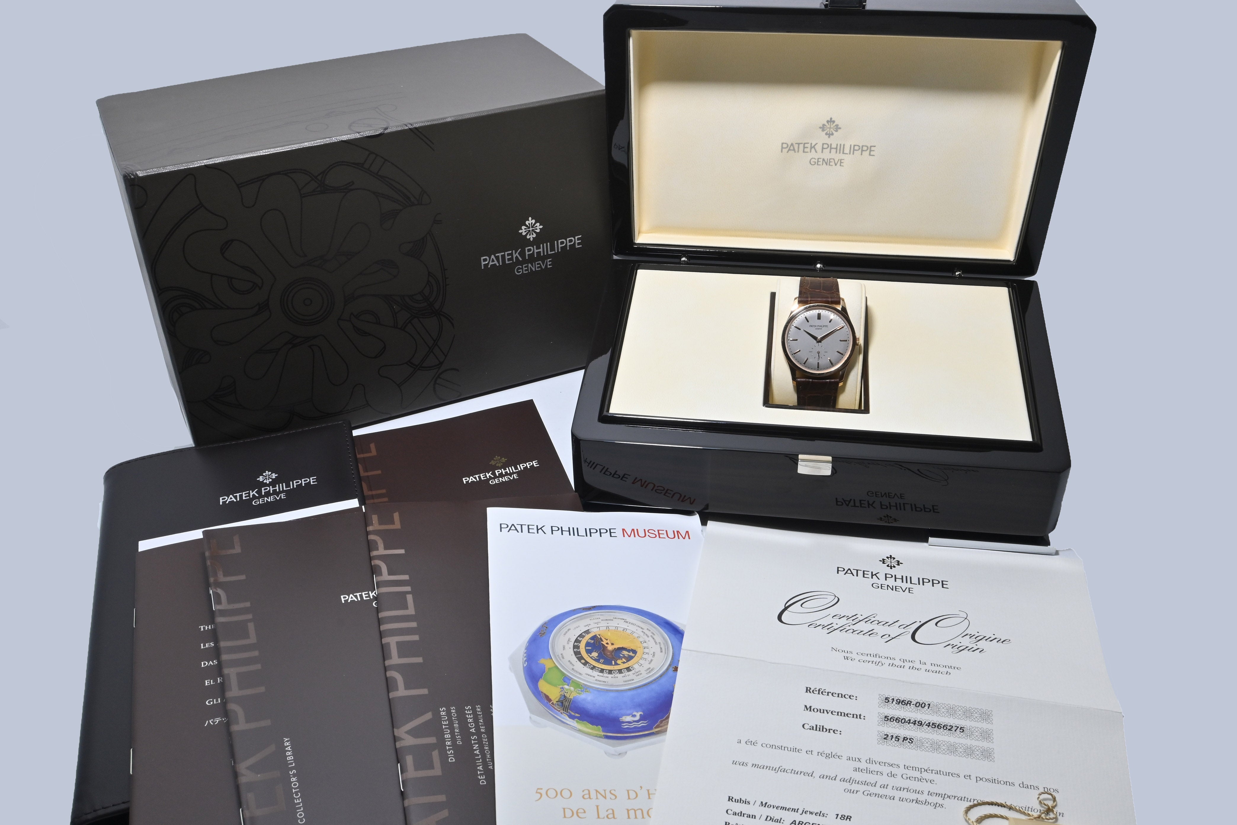2012 Patek Philippe Calatrava Unpolished Ref. 5196R (Full Set)