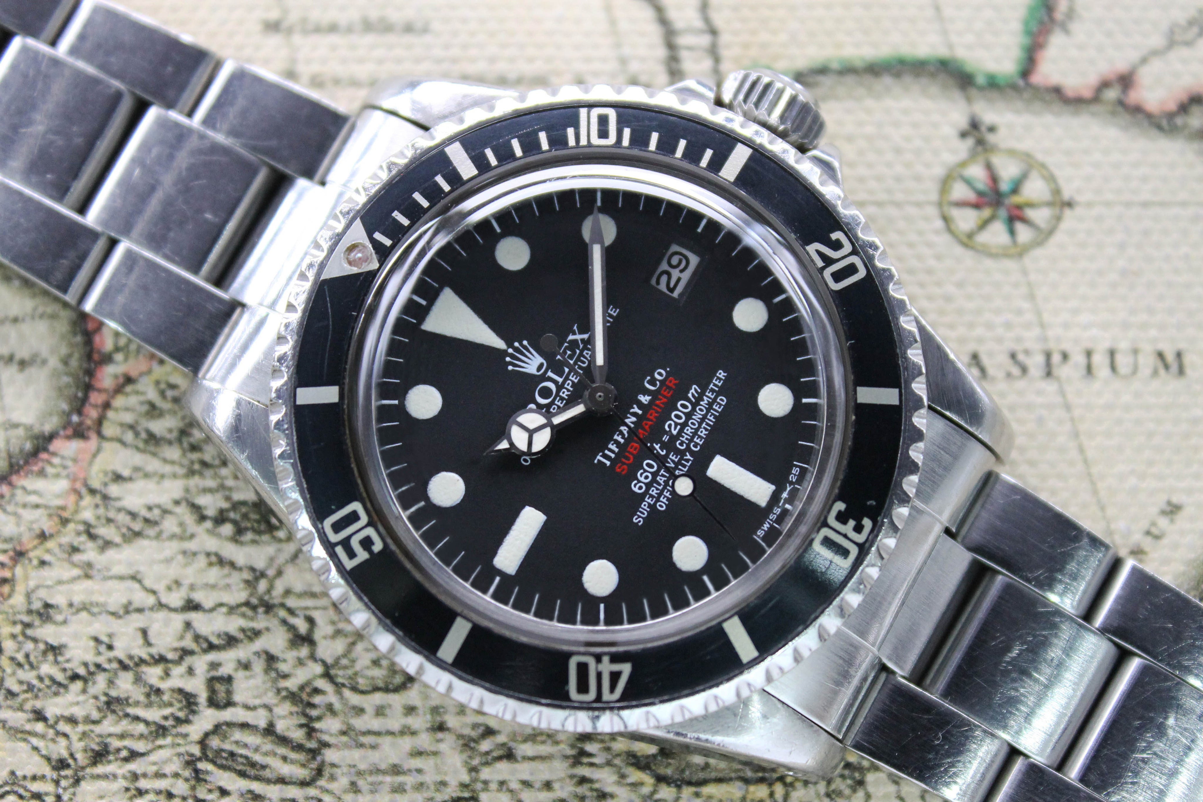 1974 - Rolex Red Submariner 'Tiffany & Co' -Price on request- - Momentum Dubai