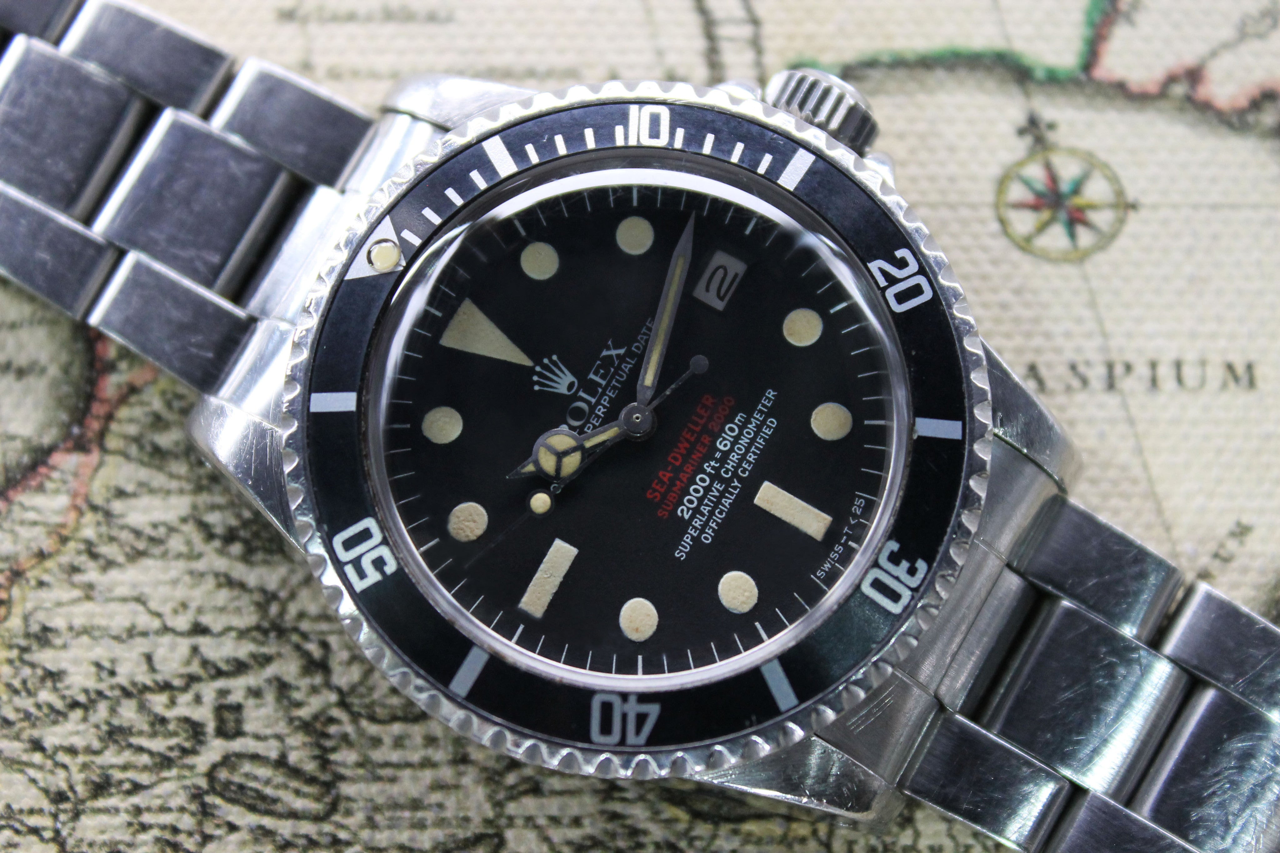 1977 - Rolex Double Red Sea Dweller (Full Set) -Price on request- - Momentum Dubai