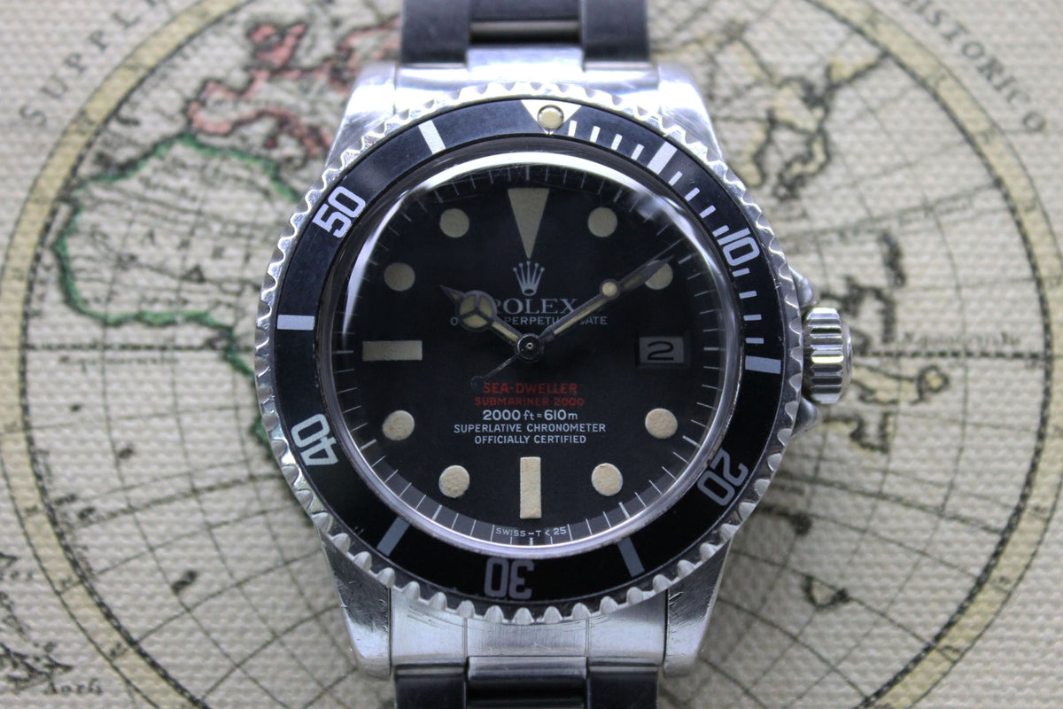 1977 - Rolex Double Red Sea Dweller (Full Set) -Price on request- - Momentum Dubai