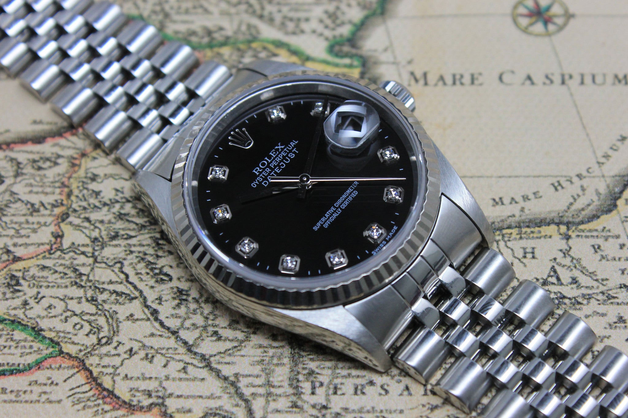 Rolex Datejust St/WG Diamond (3.1.606) - Momentum Dubai