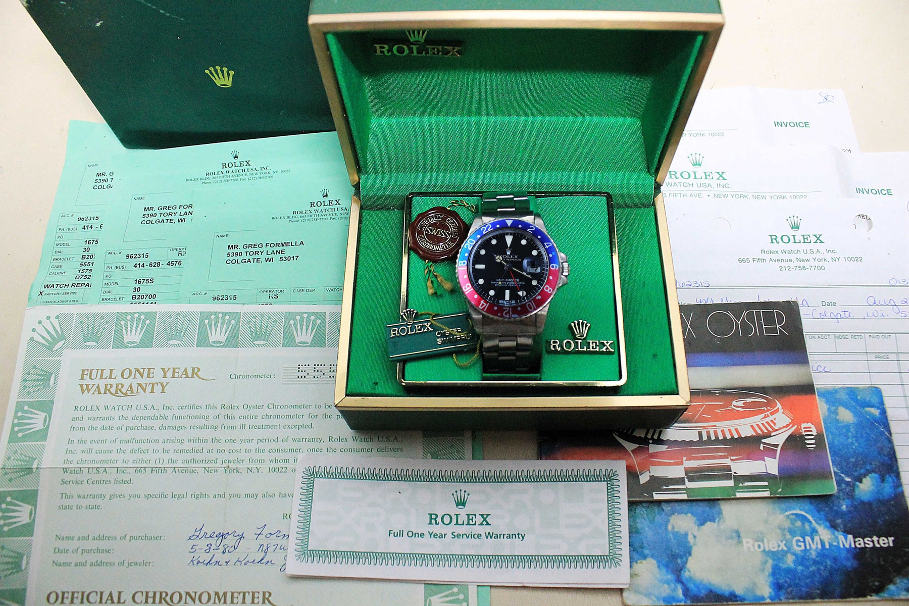 Rolex GMT Master Pepsi (1.1.403) - Momentum Dubai