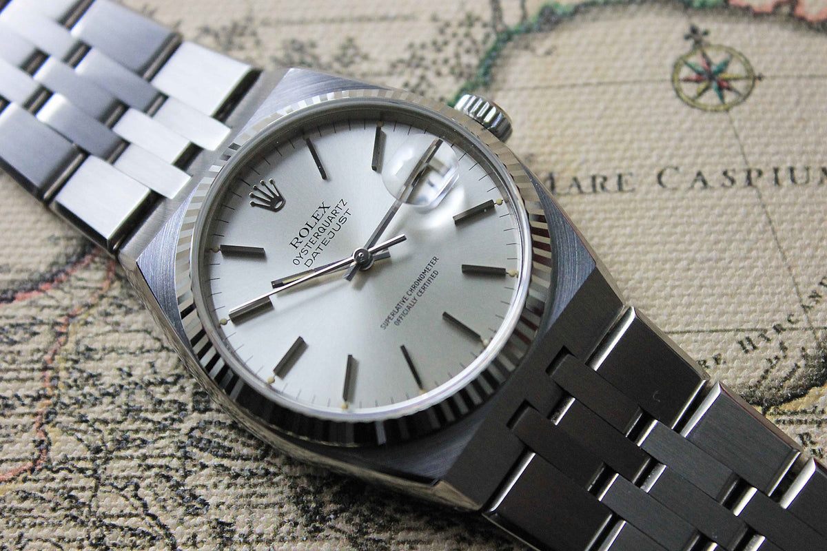 1980 - Rolex Oysterquartz St/WG - Momentum Dubai