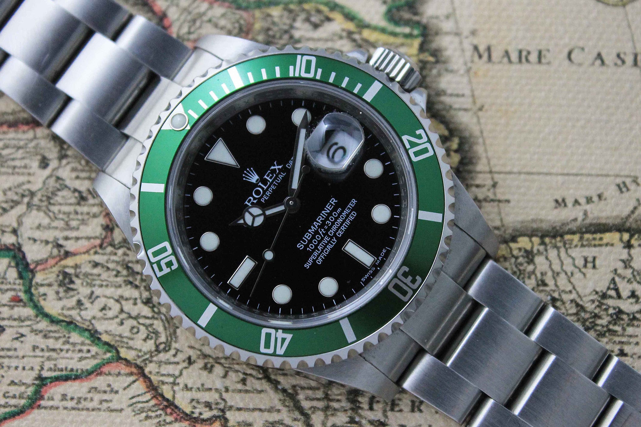 Rolex Submariner Green (full set) (3.1.719) - Momentum Dubai