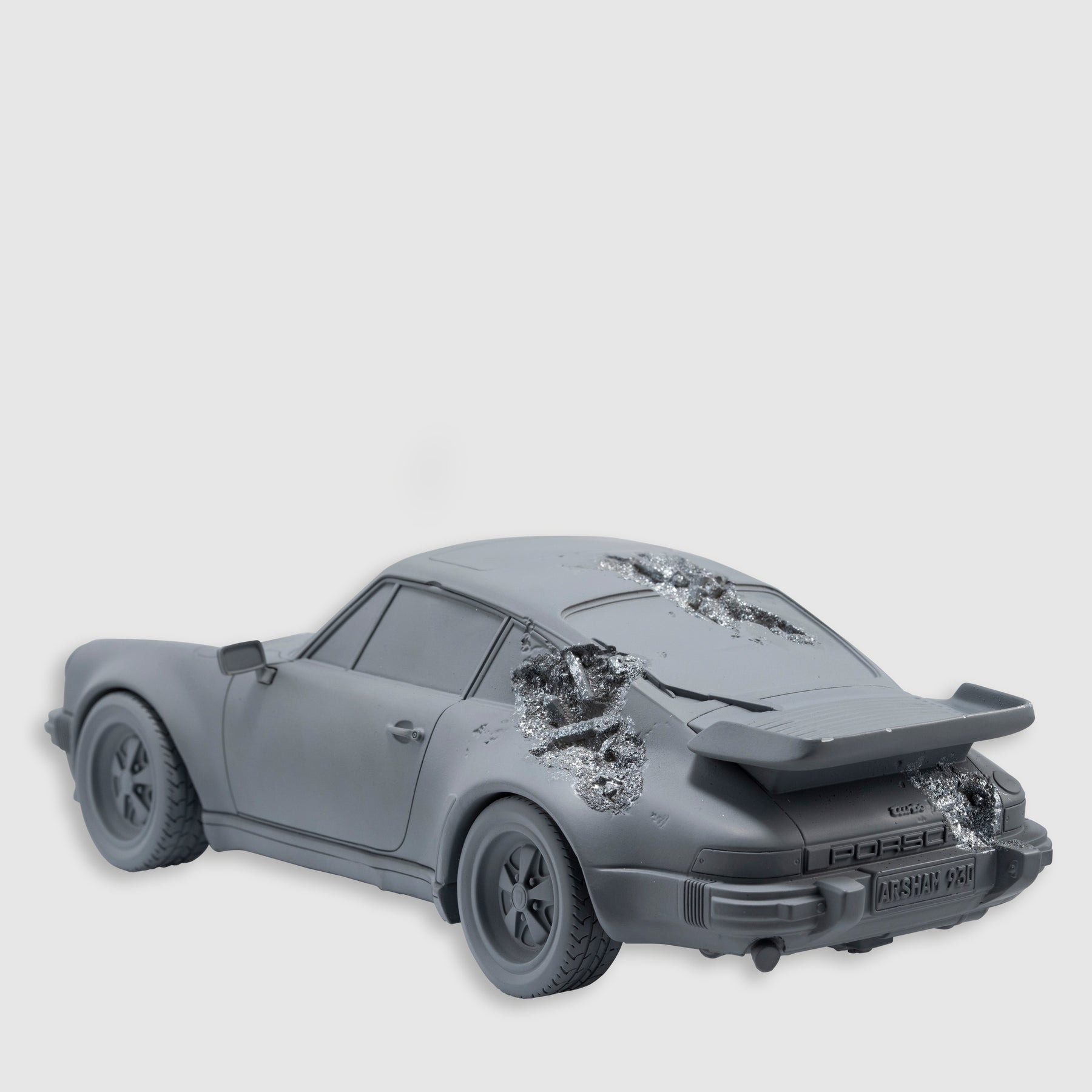 Porsche Eroded 911 Turbo by Daniel Arsham (Grey)