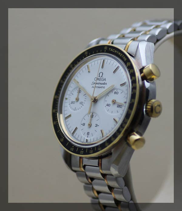 Omega Speedmaster Steel/Gold (3.1.216) - Momentum Dubai