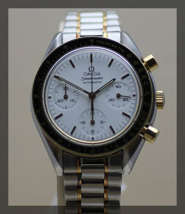 Omega Speedmaster Steel/Gold (3.1.216) - Momentum Dubai