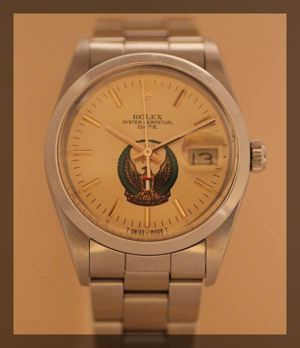 Rolex Oyster Perpetual Date UAE (1.1.129) - Momentum Dubai