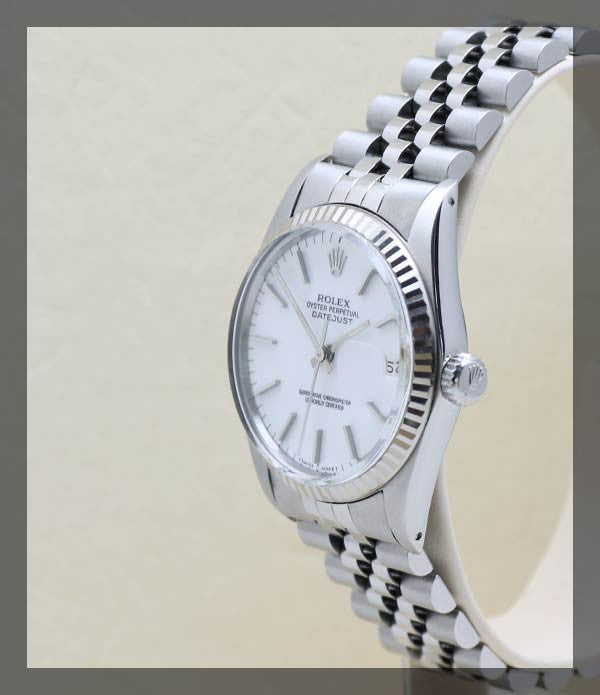 Rolex Datejust White Dial (3.1.354) - Momentum Dubai
