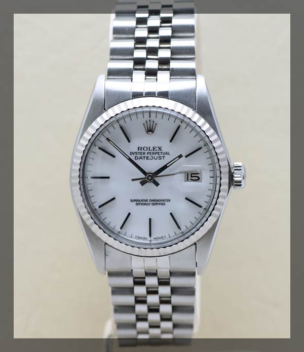 Rolex Datejust White Dial (3.1.354) - Momentum Dubai