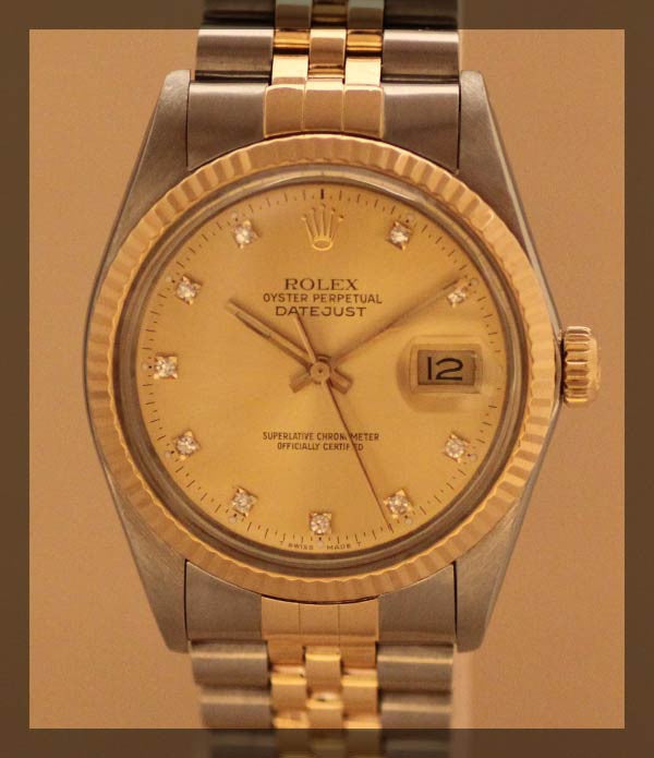 Rolex Datejust Diamond Dial (1.1.140) - Momentum Dubai