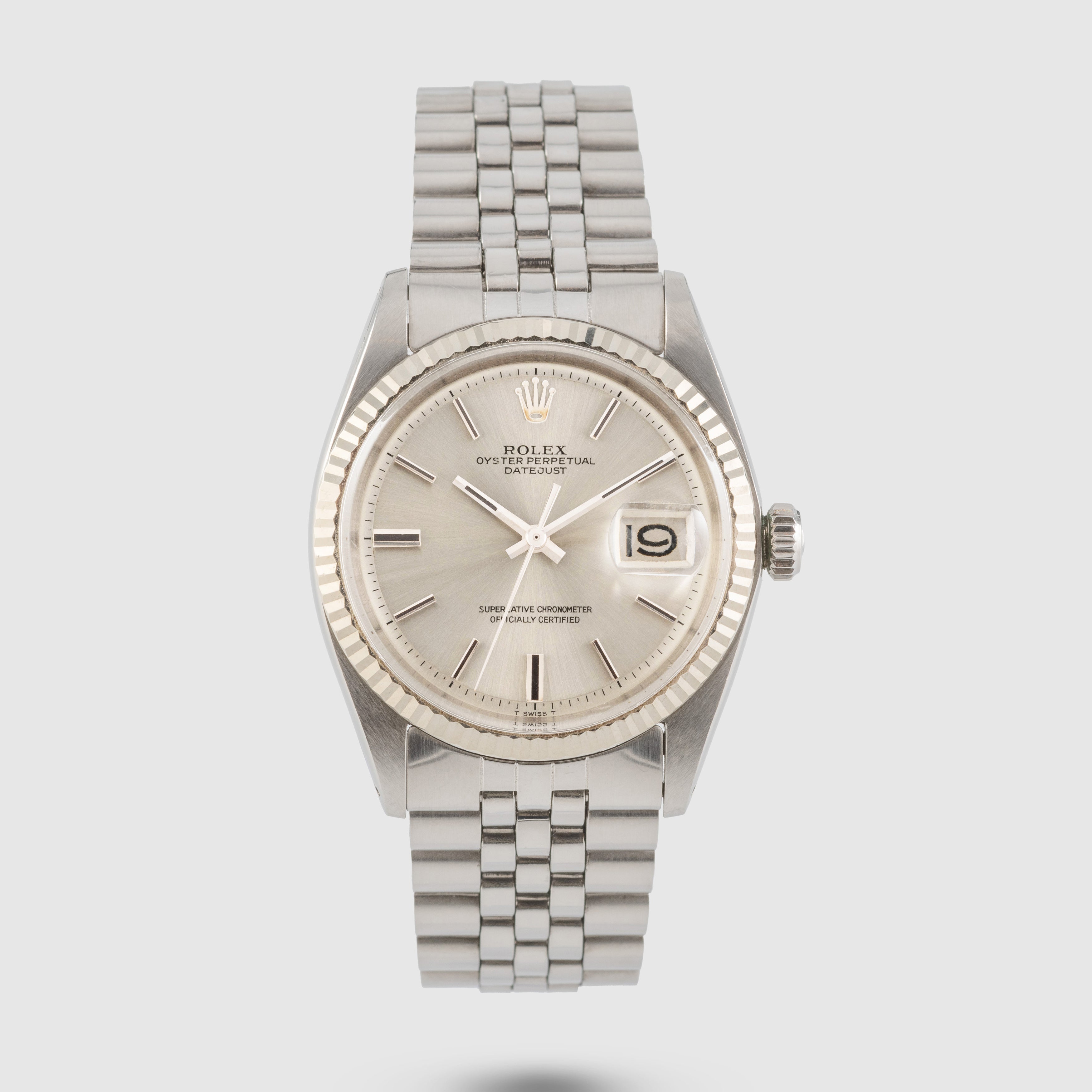 1972 Rolex Datejust Silver Dial Ref. 1601