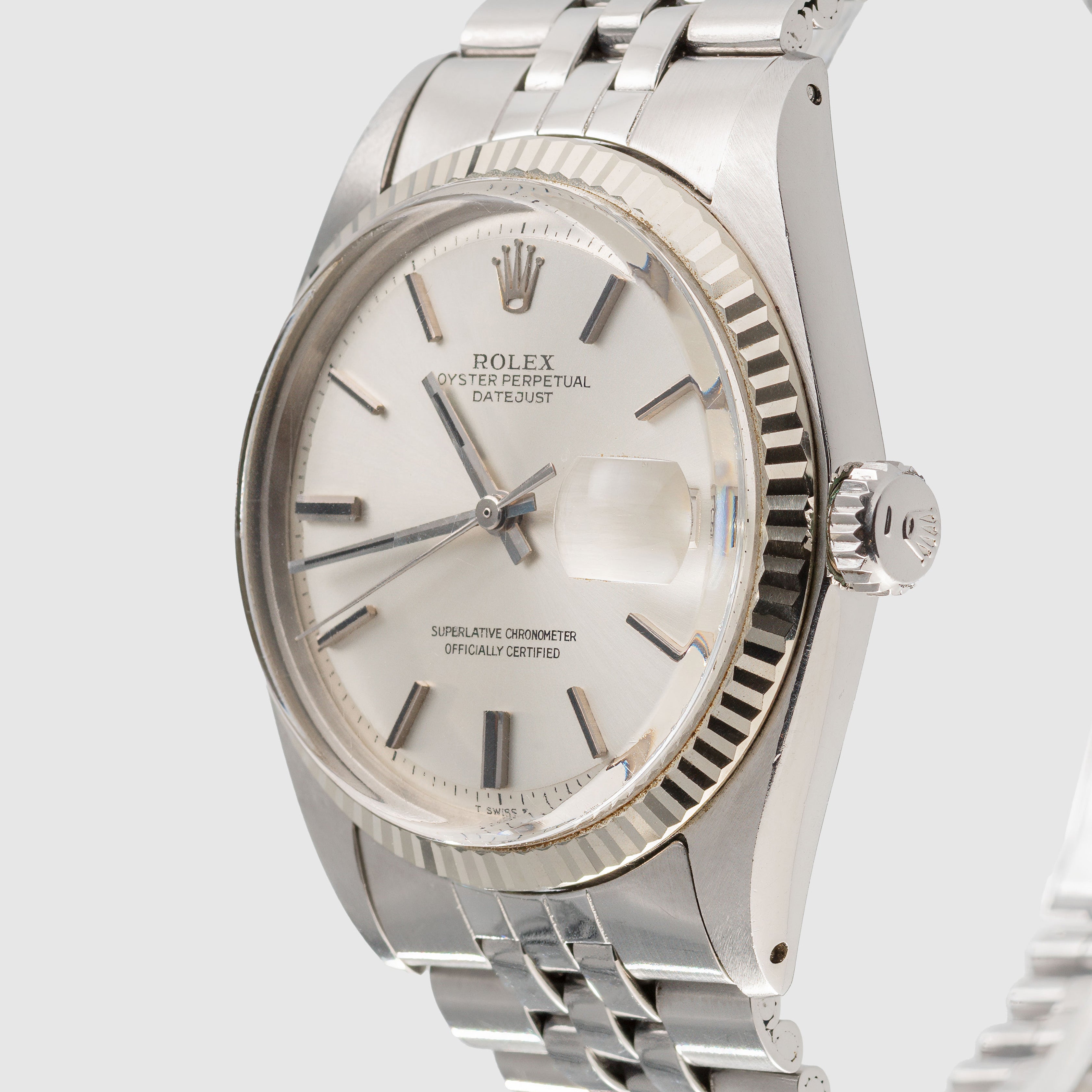 1972 Rolex Datejust Silver Dial Ref. 1601