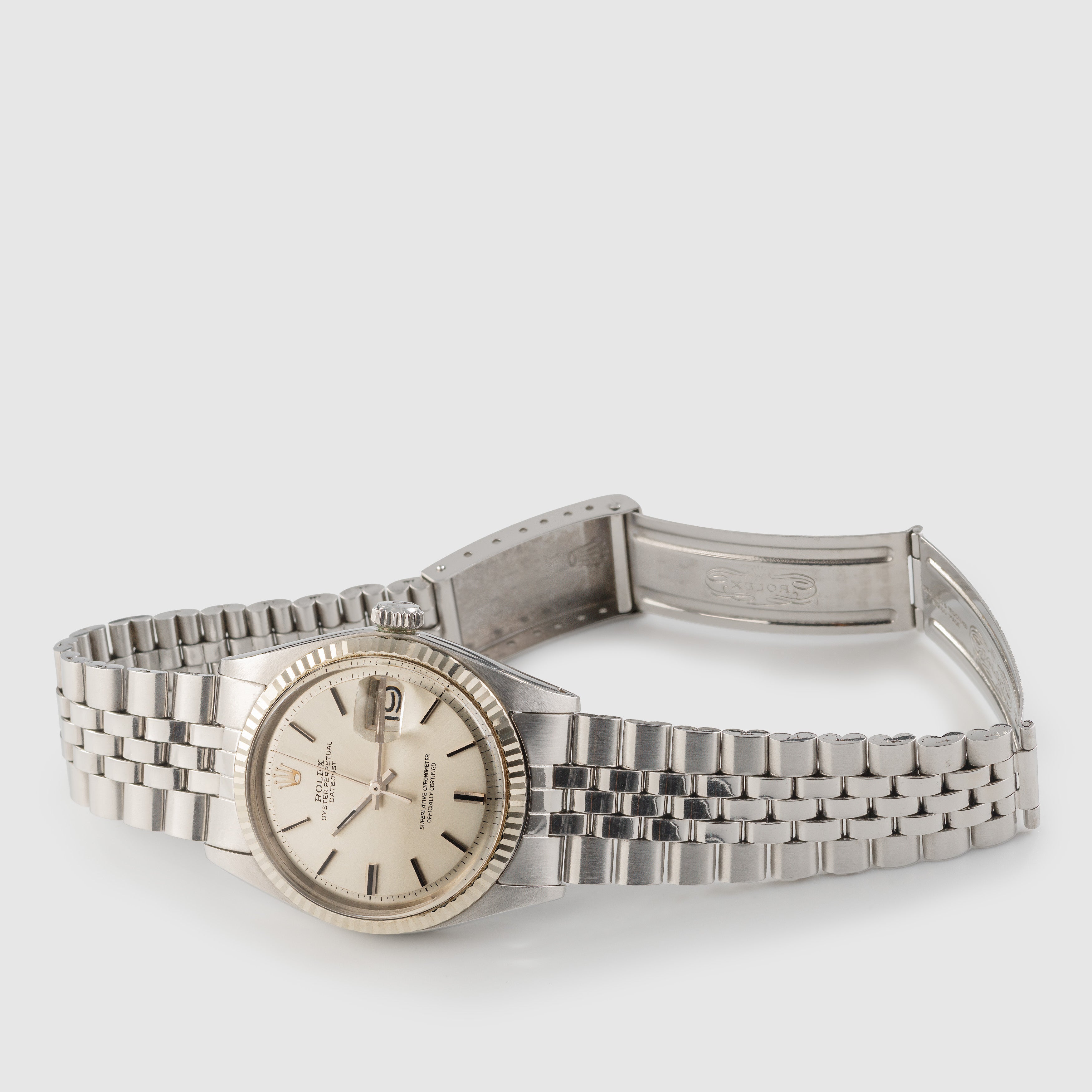 1972 Rolex Datejust Silver Dial Ref. 1601