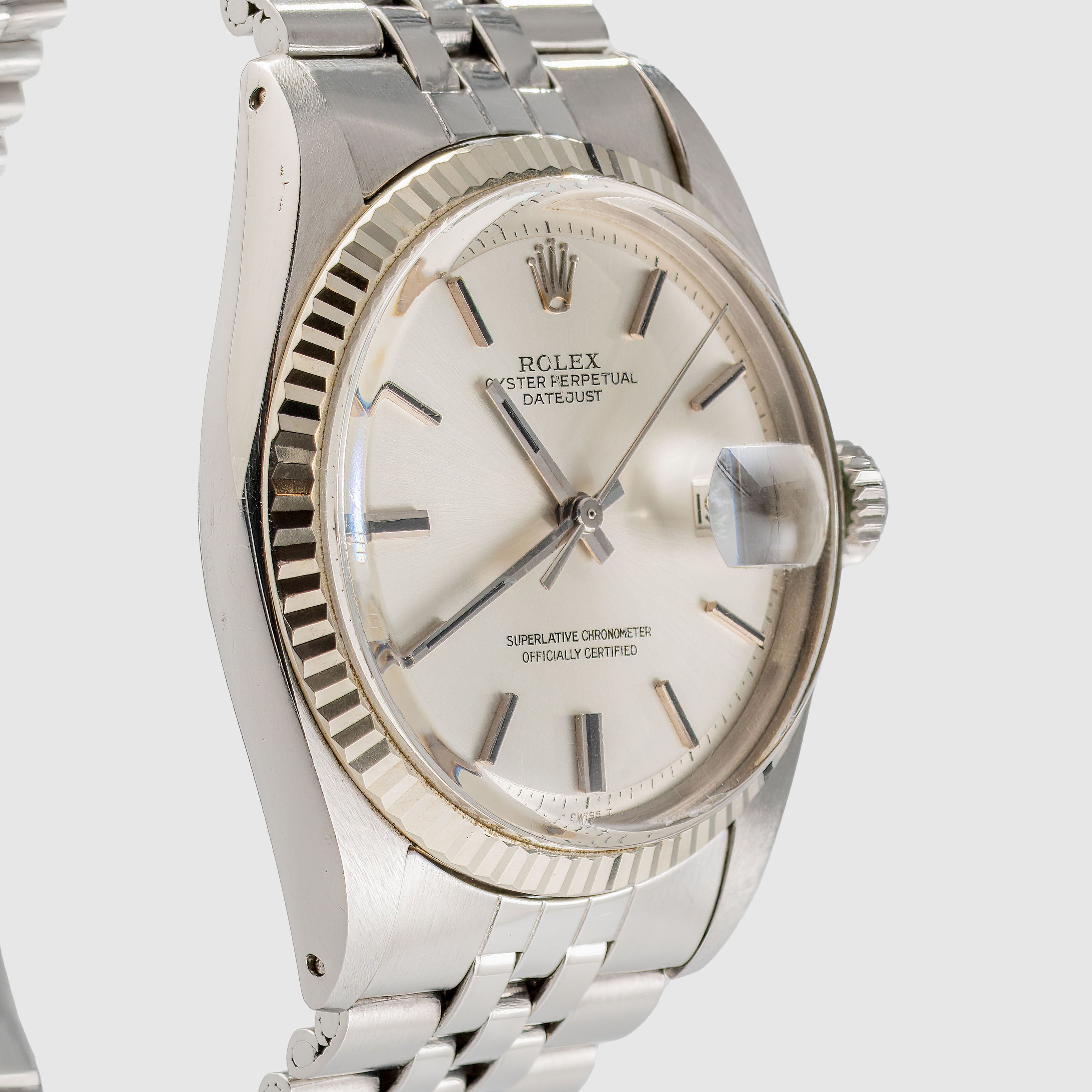 1972 Rolex Datejust Silver Dial Ref. 1601