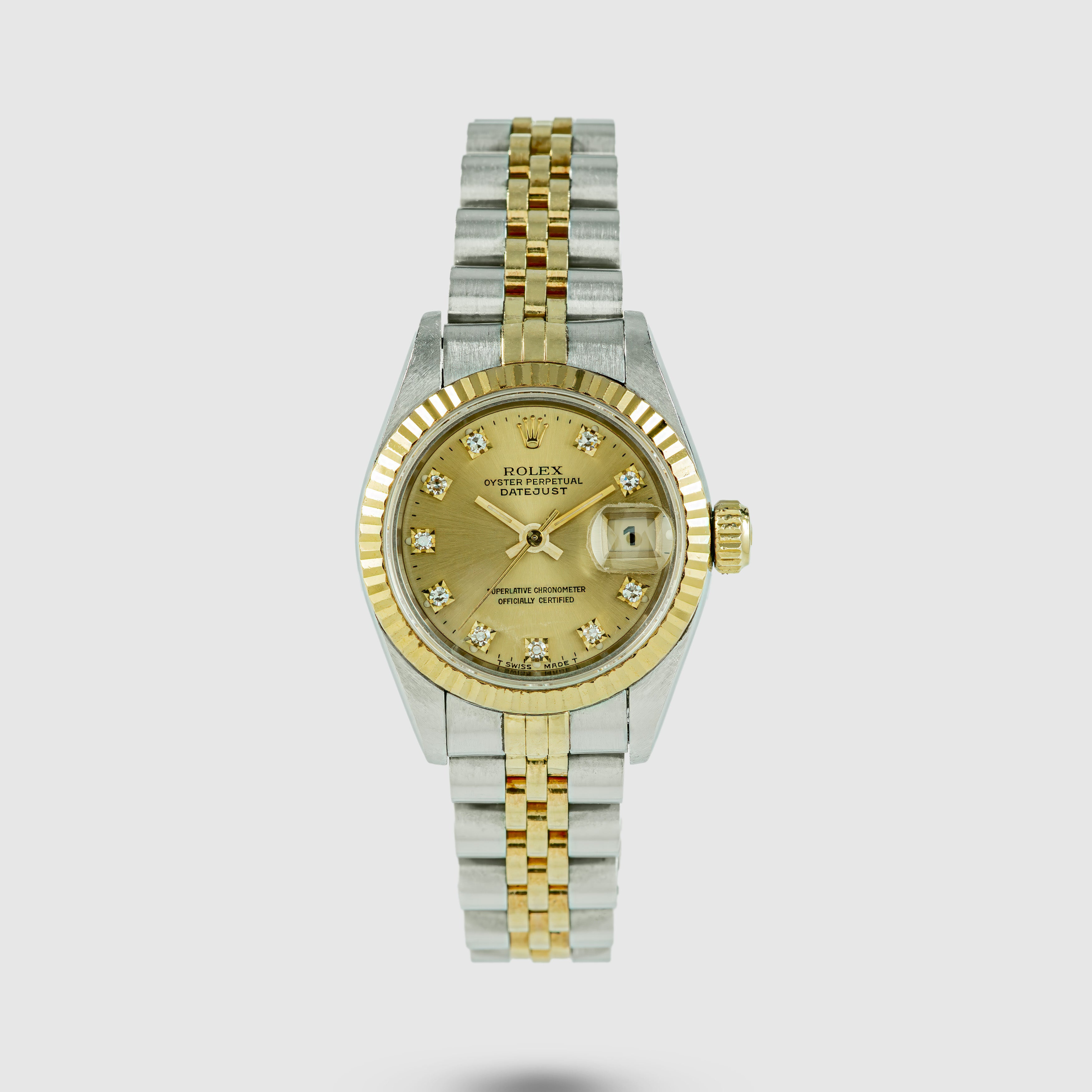 1995 Rolex Lady Datejust Diamond Dial Ref. 69173