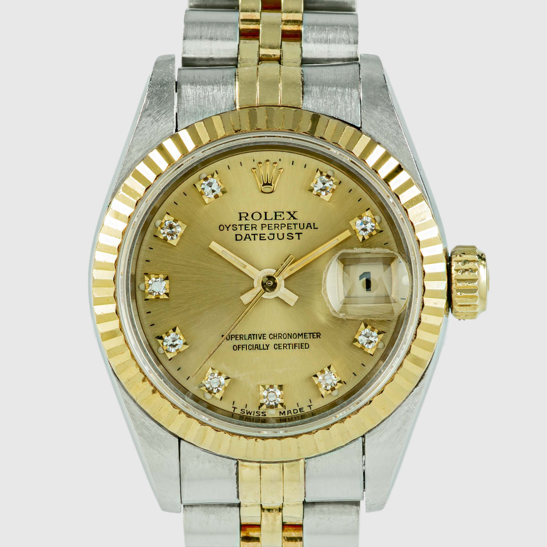 1995 Rolex Lady Datejust Diamond Dial Ref. 69173