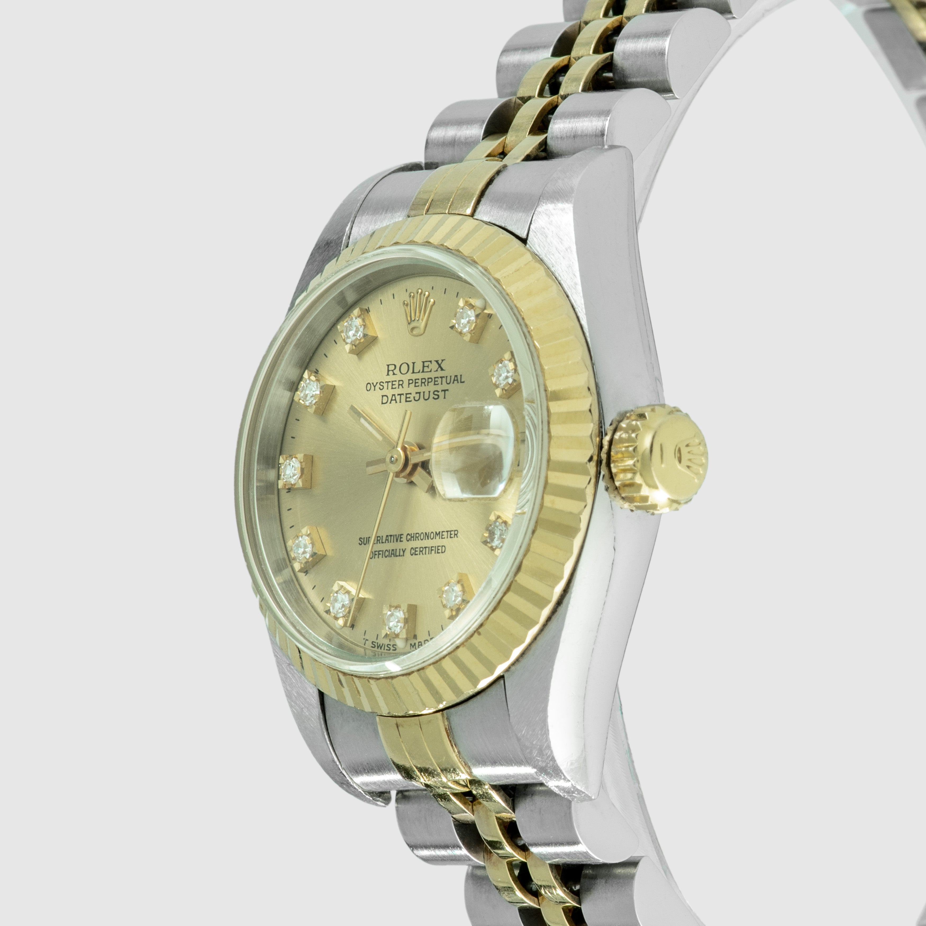 1995 Rolex Lady Datejust Diamond Dial Ref. 69173