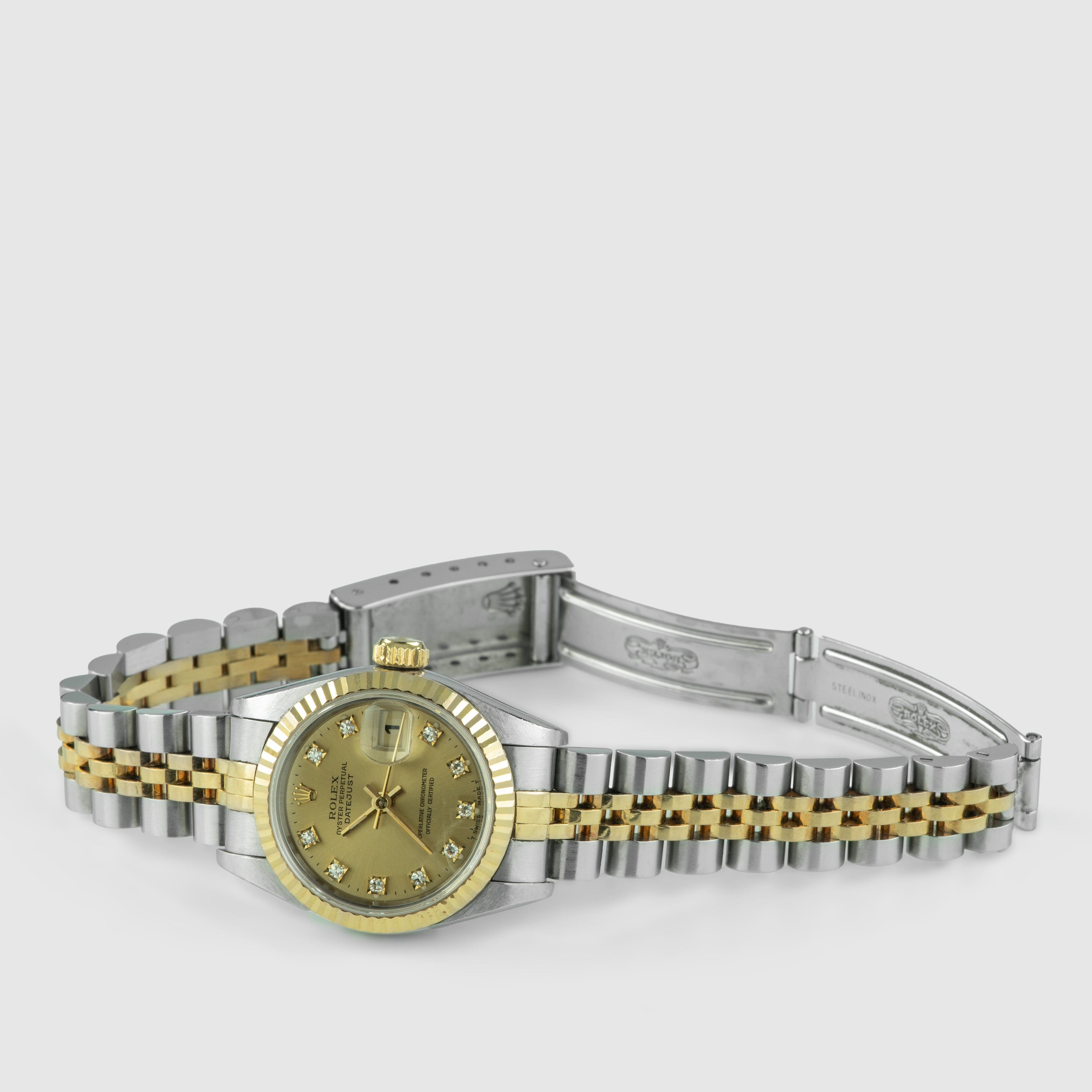 1995 Rolex Lady Datejust Diamond Dial Ref. 69173