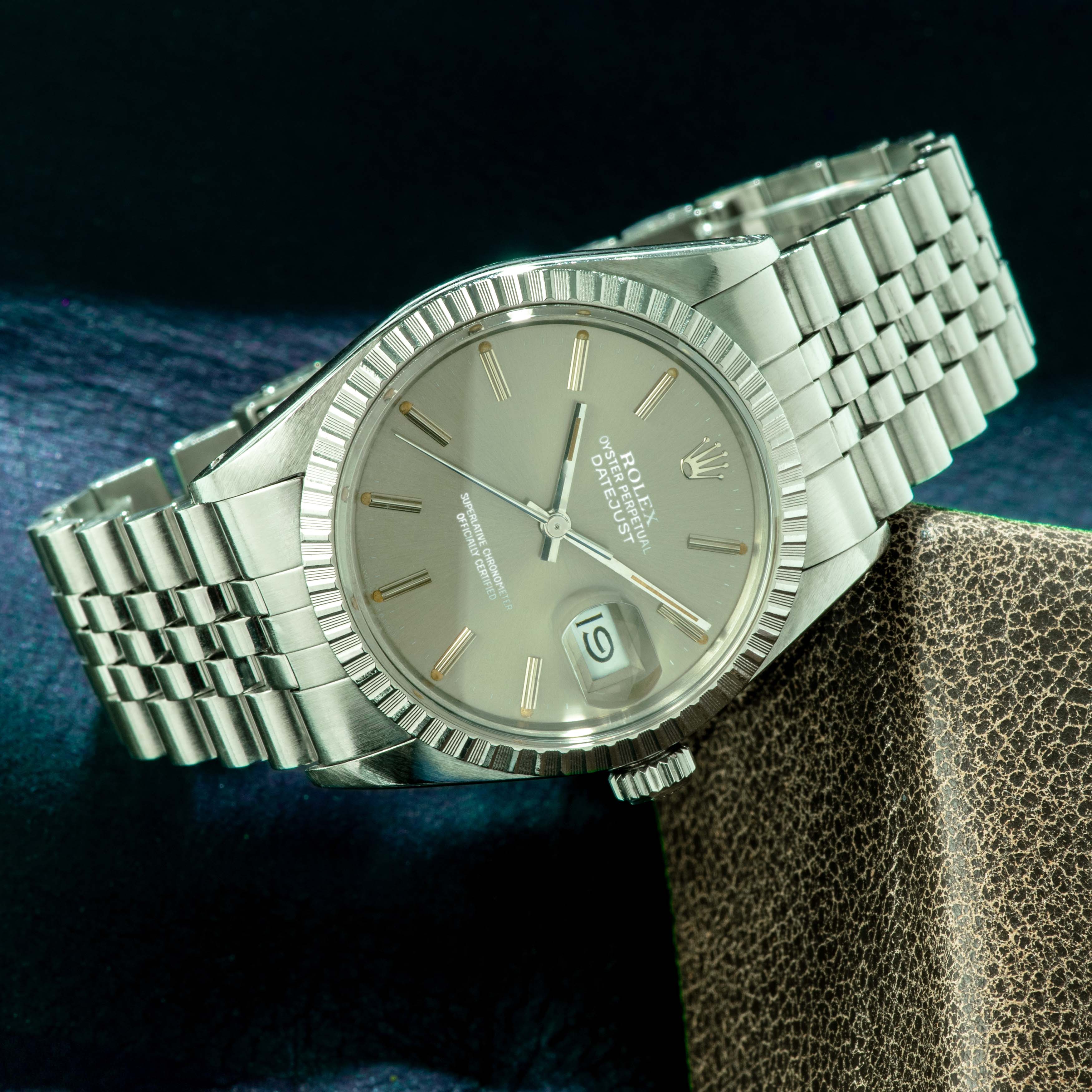 1985 Rolex Datejust Grey Dial Ref. 16030