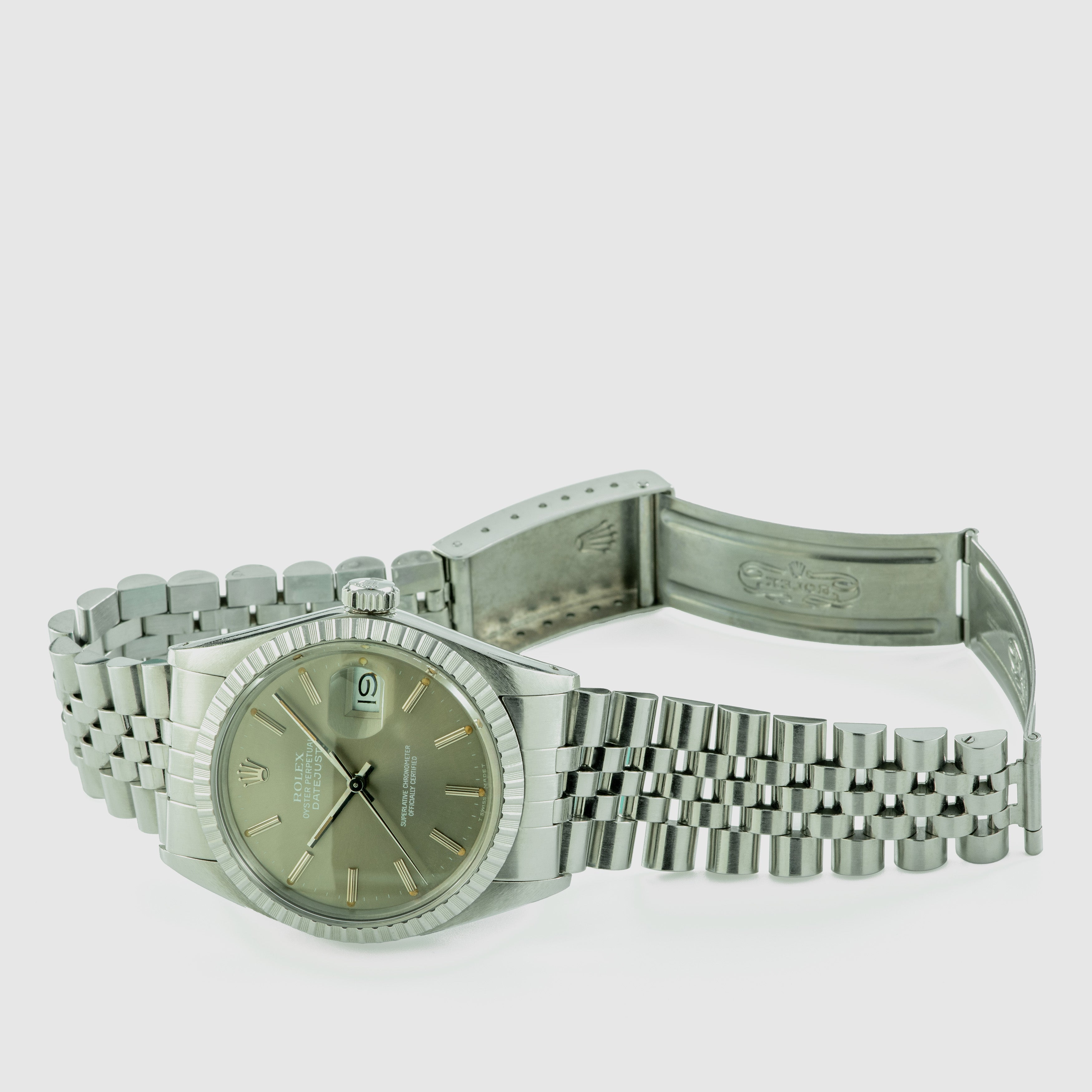 1985 Rolex Datejust Grey Dial Ref. 16030