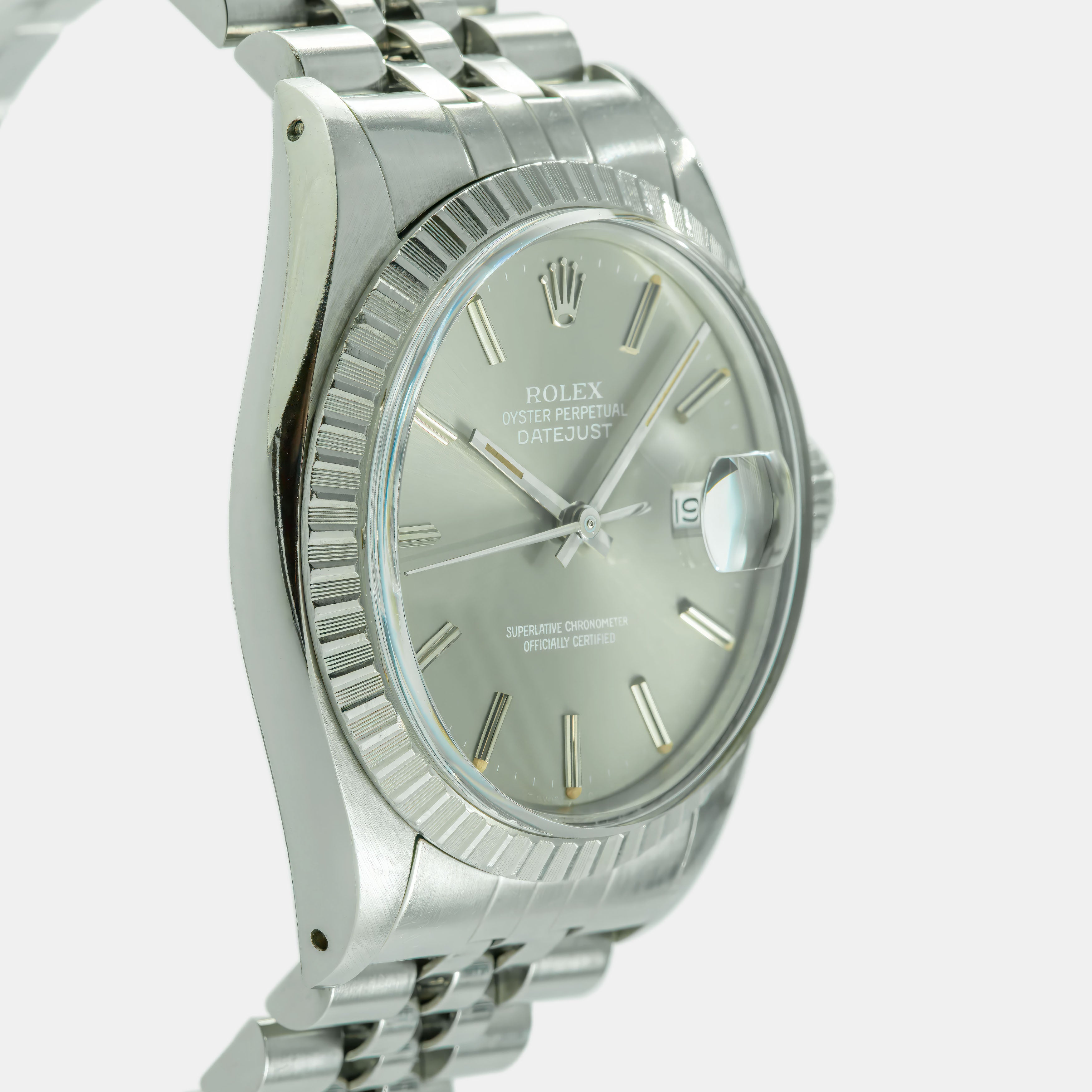 1985 Rolex Datejust Grey Dial Ref. 16030