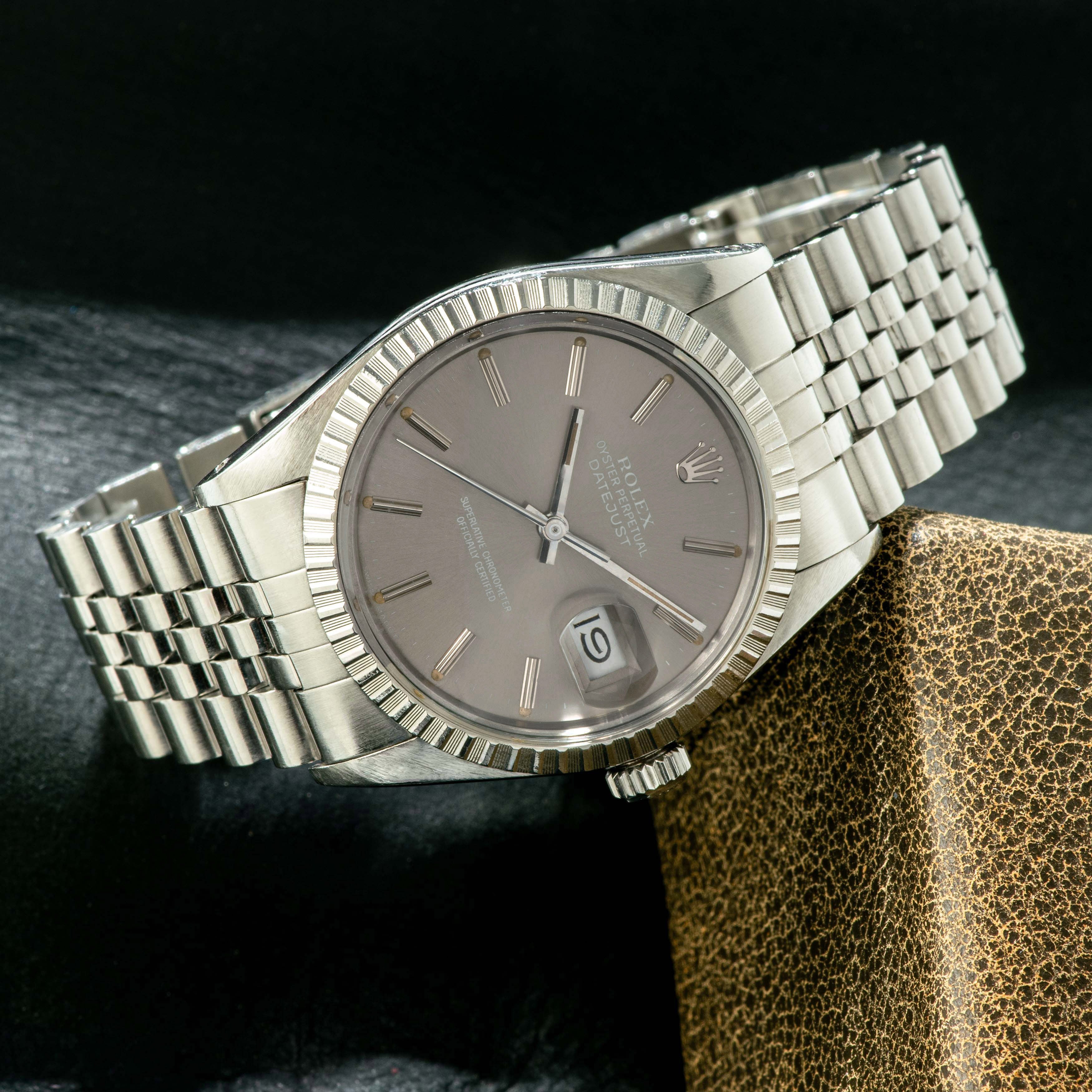 1985 Rolex Datejust Grey Dial Ref. 16030