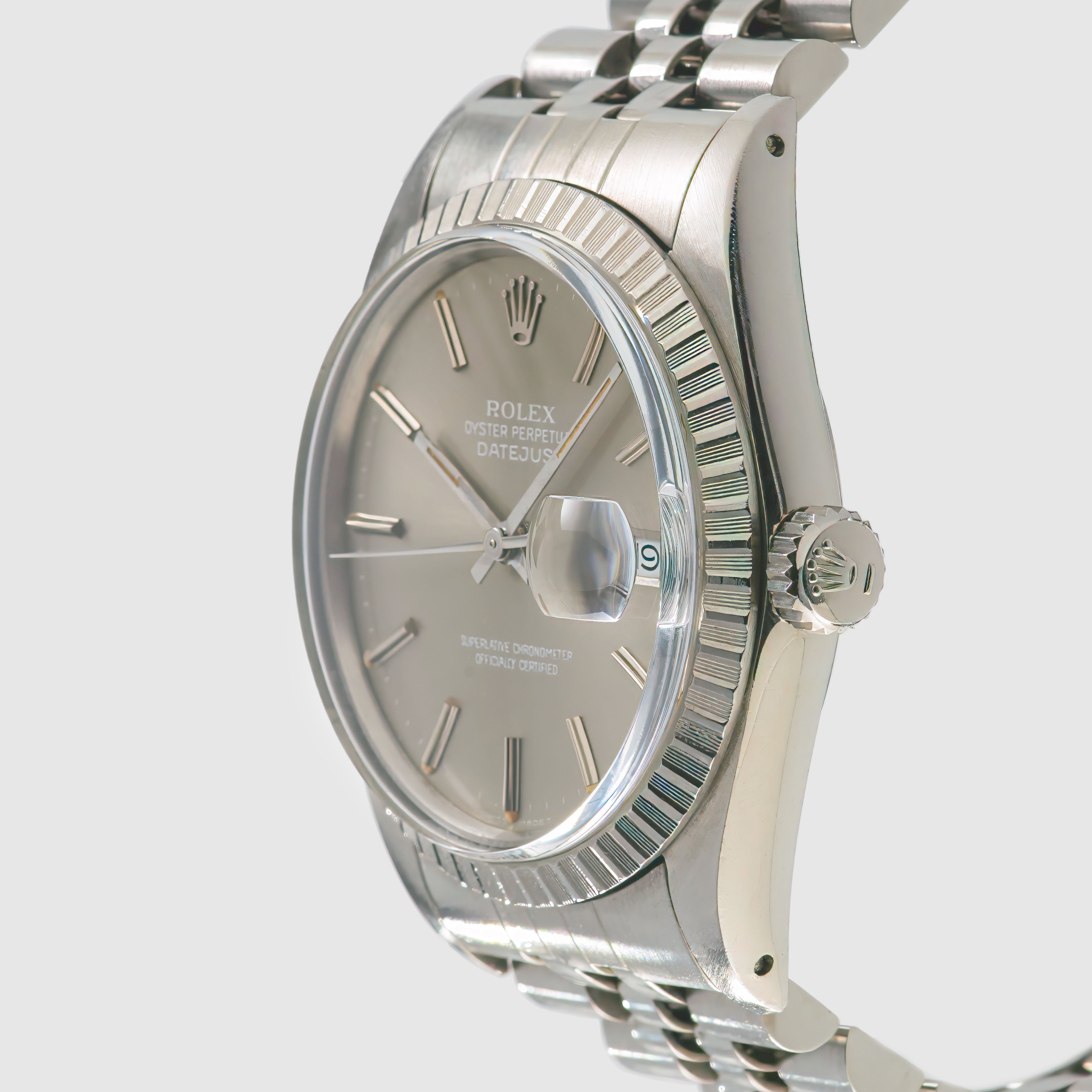 1985 Rolex Datejust Grey Dial Ref. 16030