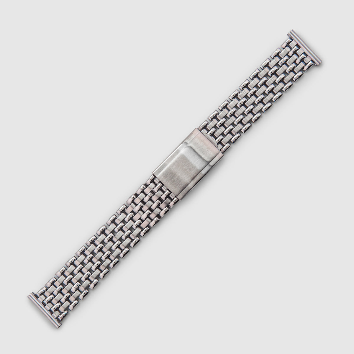 Private Eyes - Stainless Steel Bracelet Two-Tone Polished & Matte 7 Row - Type 2