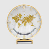 1960's Kienzle World Time Clock 'Brass' by Heinrich Moller