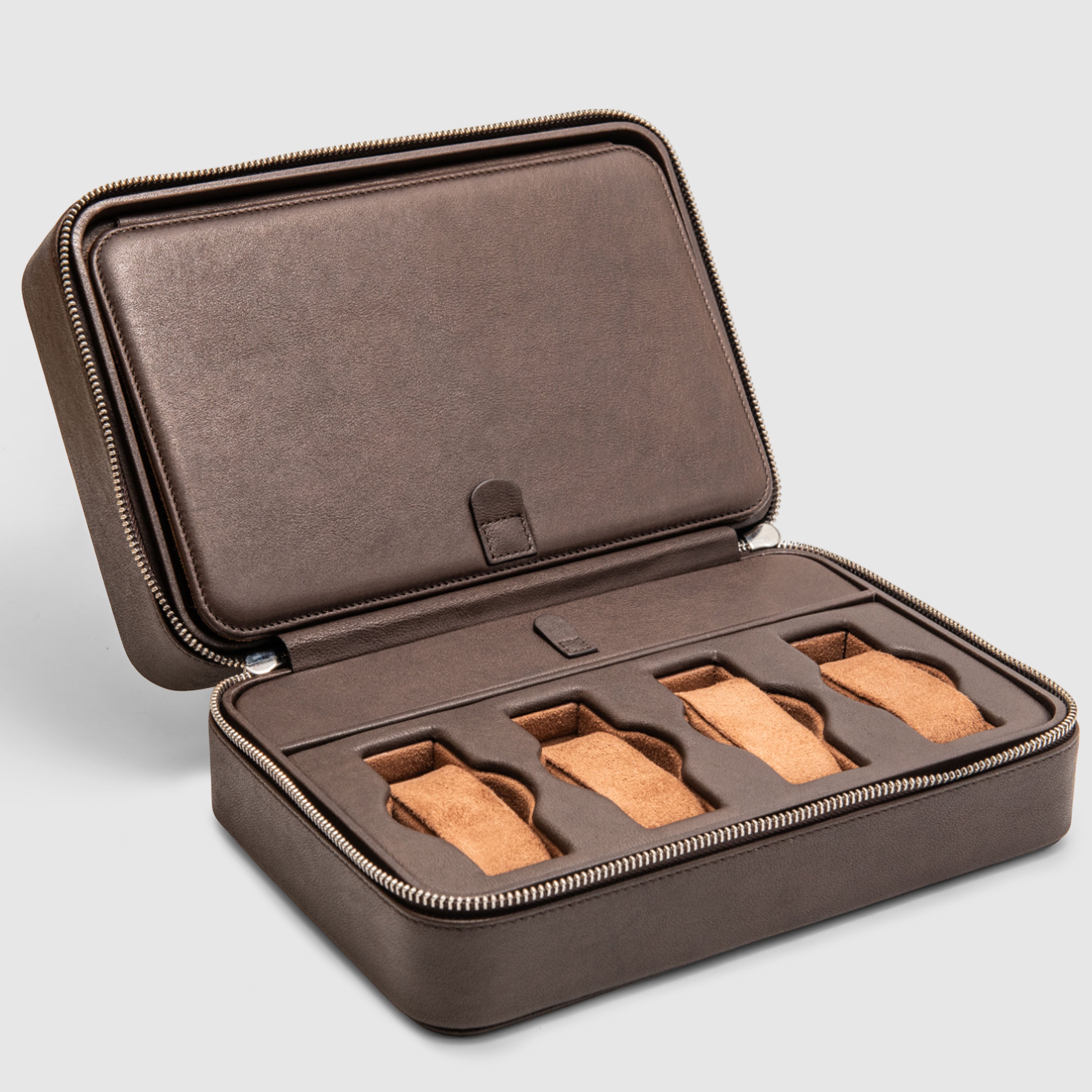 Leather Briefcase - 8 Watches