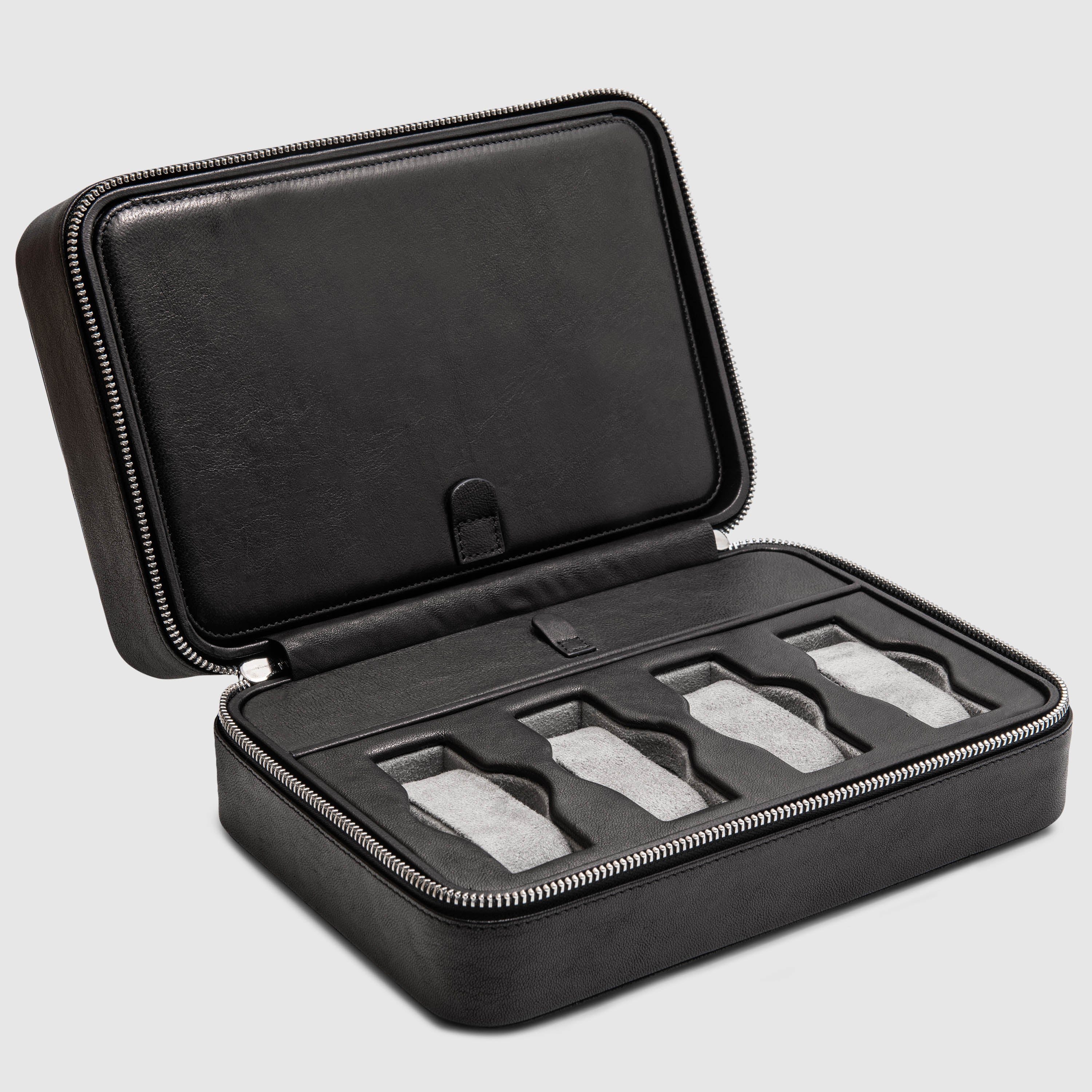 Leather Briefcase - 8 Watches