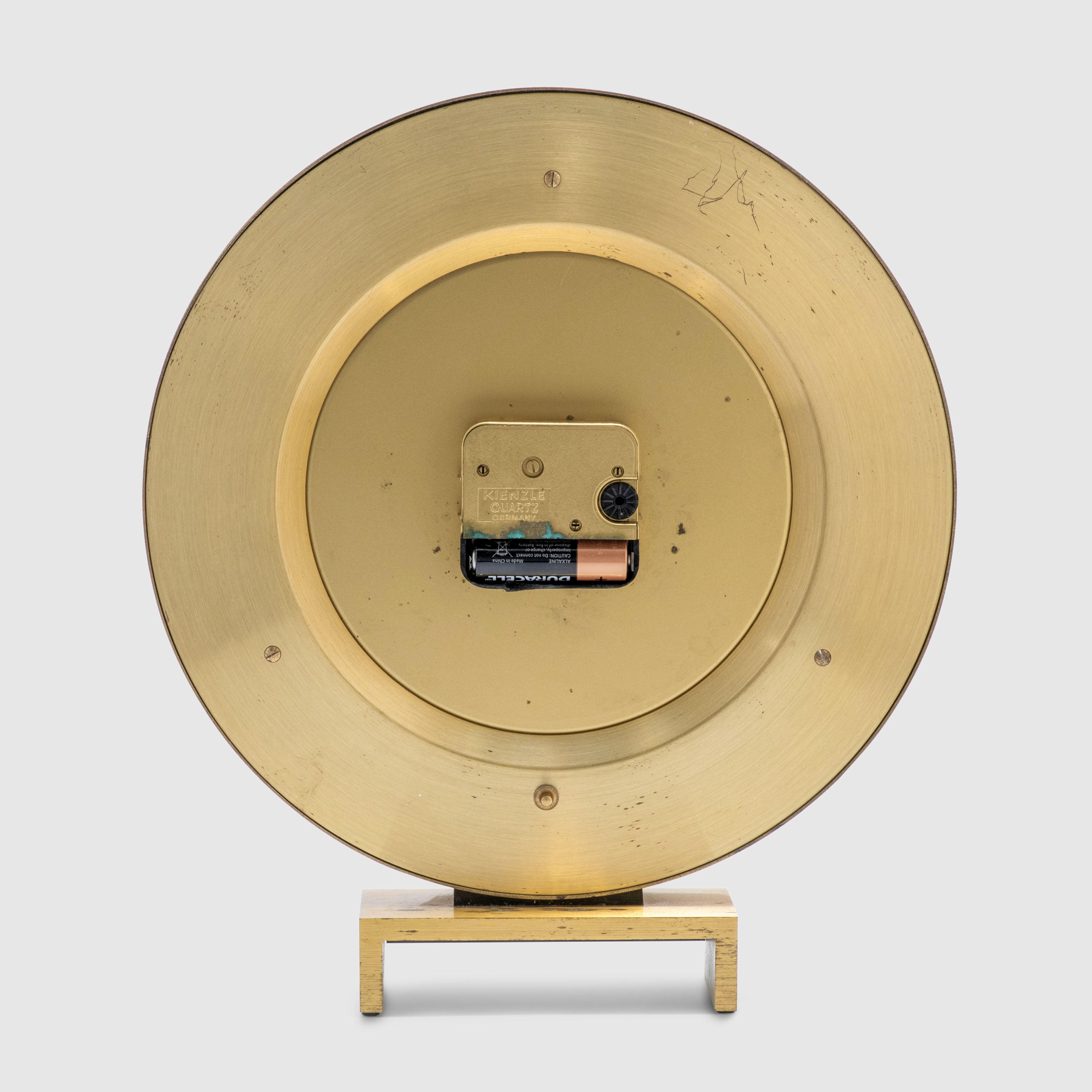 1960's Kienzle World Time Clock 'Brass' by Heinrich Moller