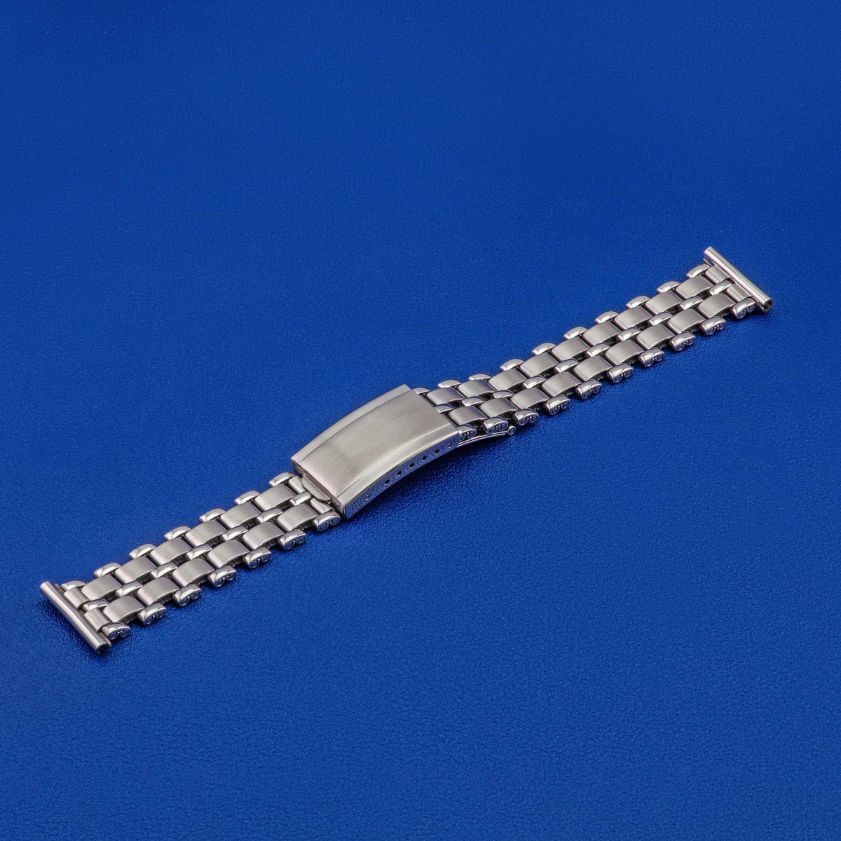 Private Eyes - Stainless Steel Bracelet Two-Tone Polished & Matte 5 Row - Type 4