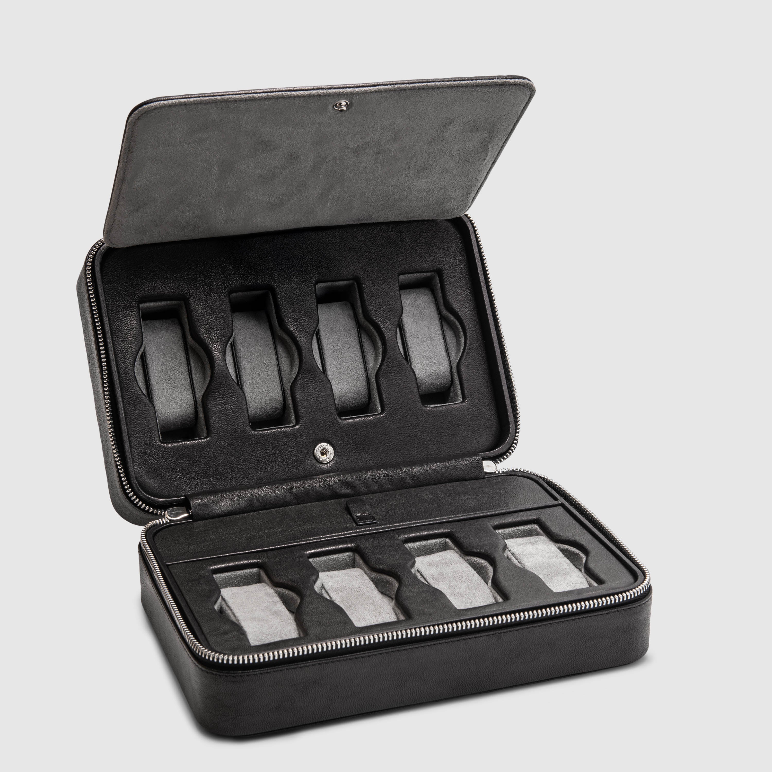 Leather Briefcase - 8 Watches