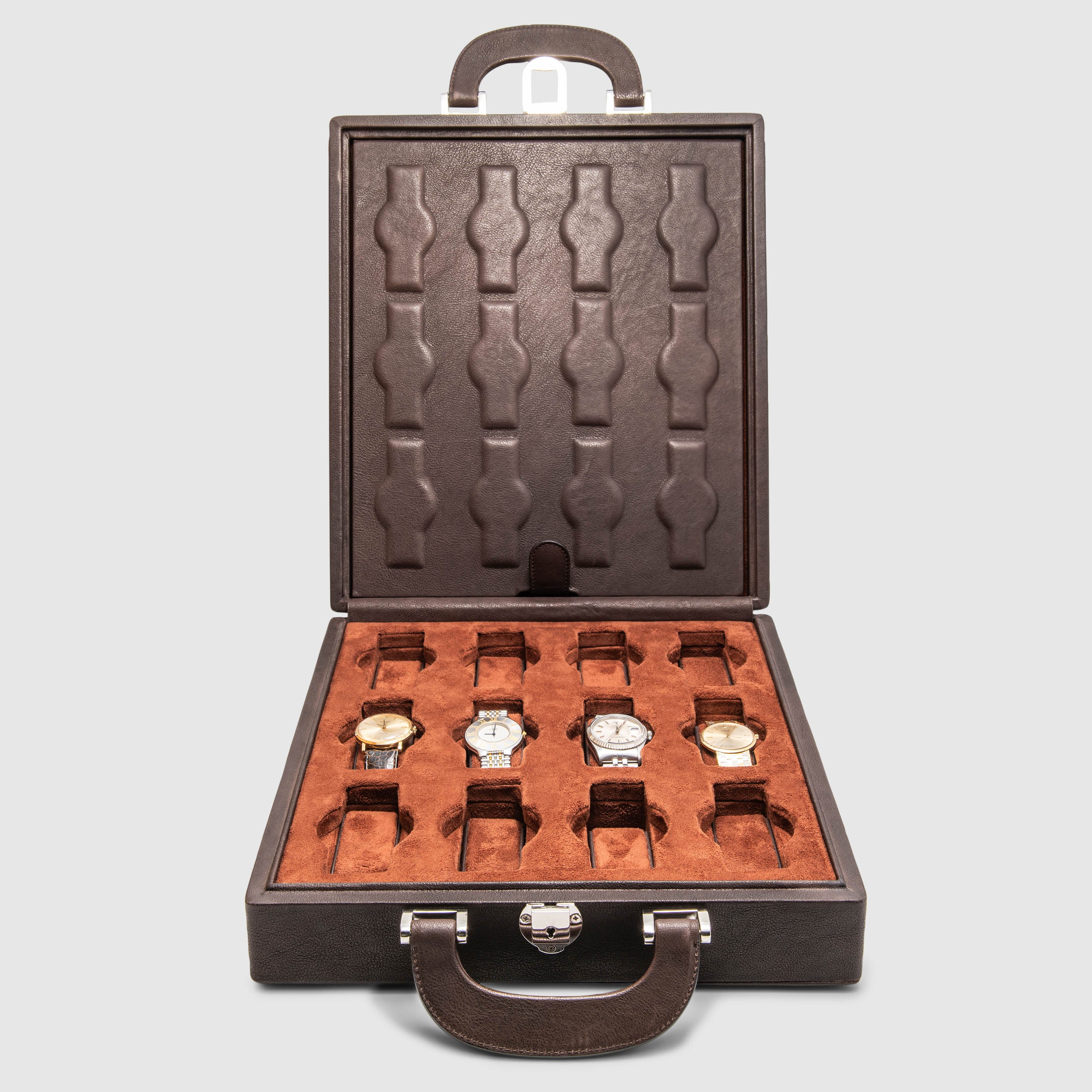 Leather Briefcase - 20 Watches