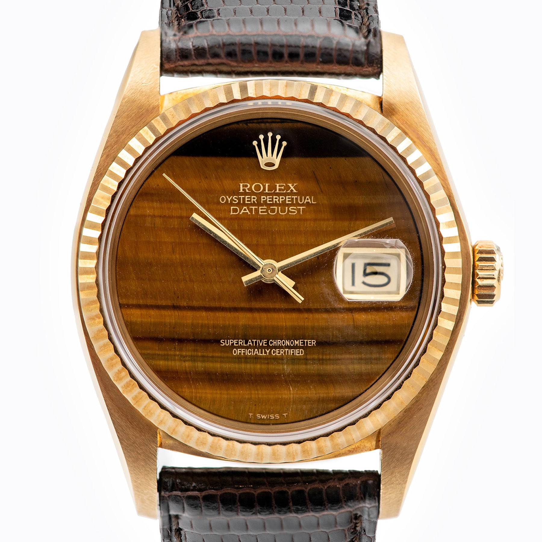 1979 Rolex Datejust Tiger Eye Ref. 16018 (with papers)