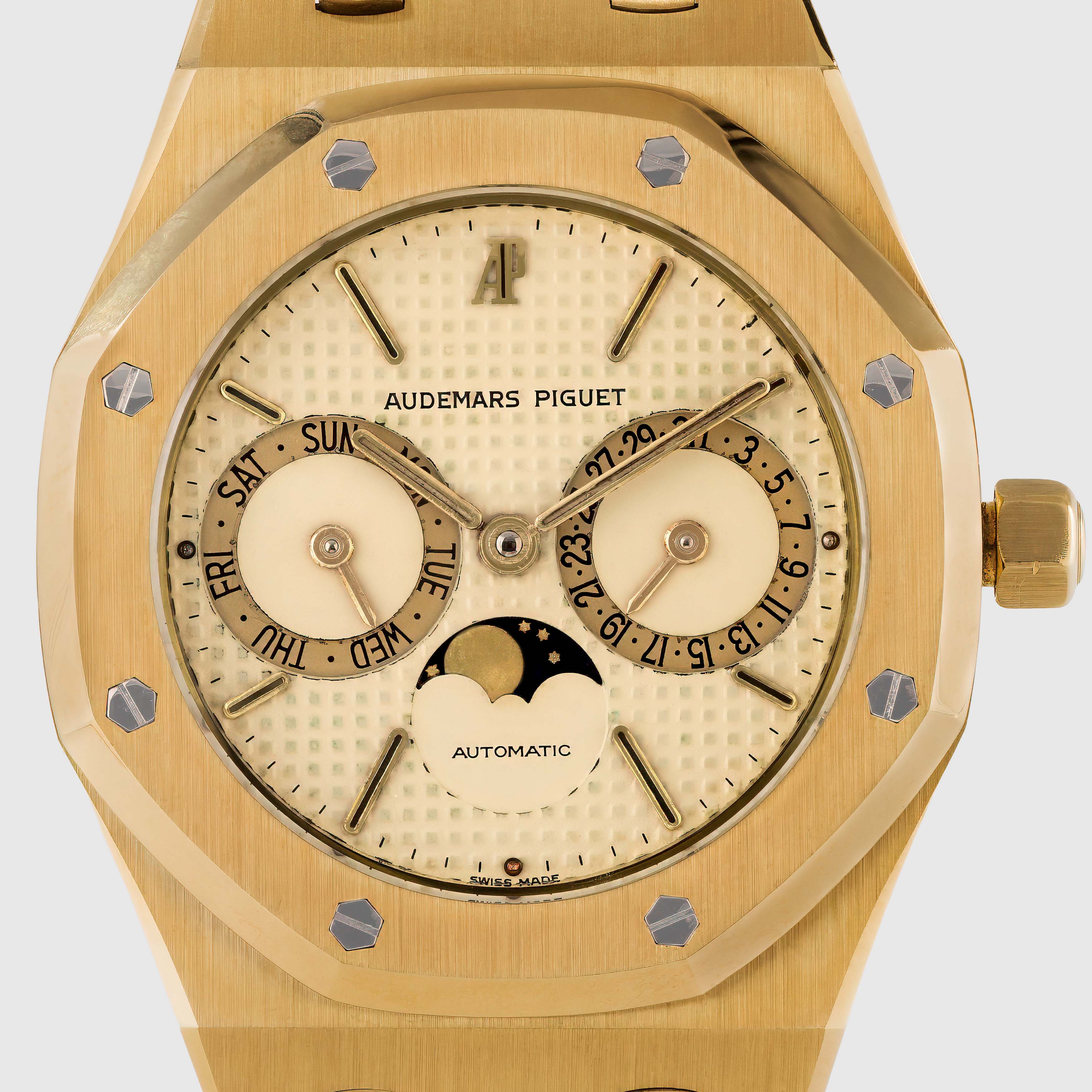 1980'S Audemars Piguet Royal Oak 18K Annual Calendar Ref. 25594BA