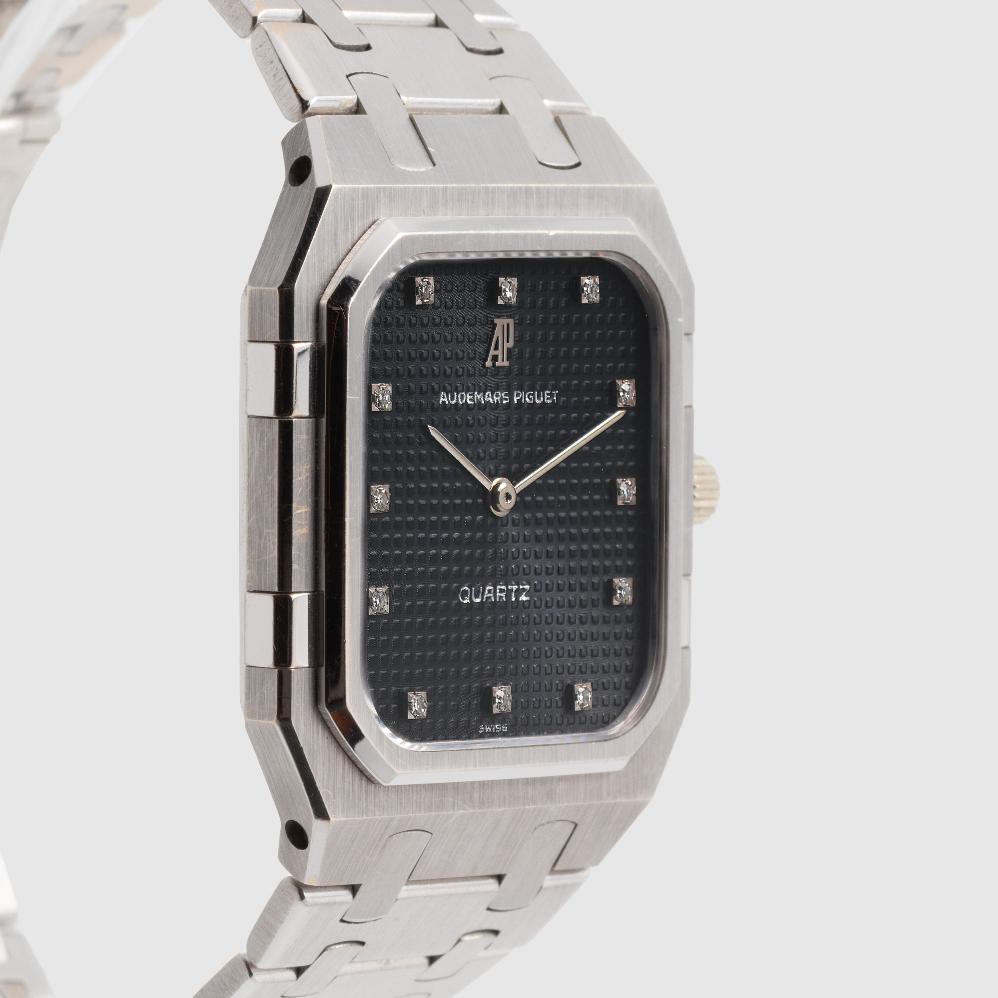 1970'S Audemars Piguet Royal Oak White Gold with Diamond Dial Ref. 6005