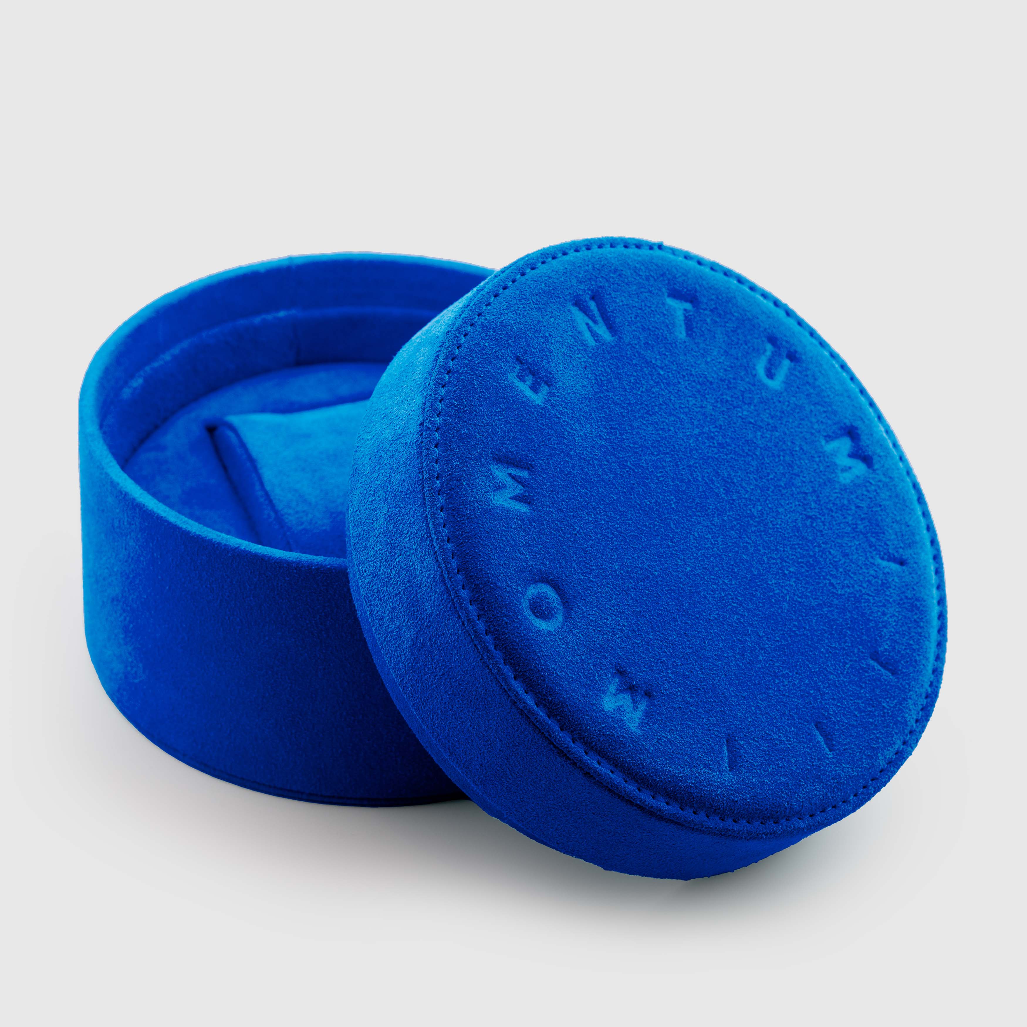 Momentum Suede Watch Box - Momentum Blue