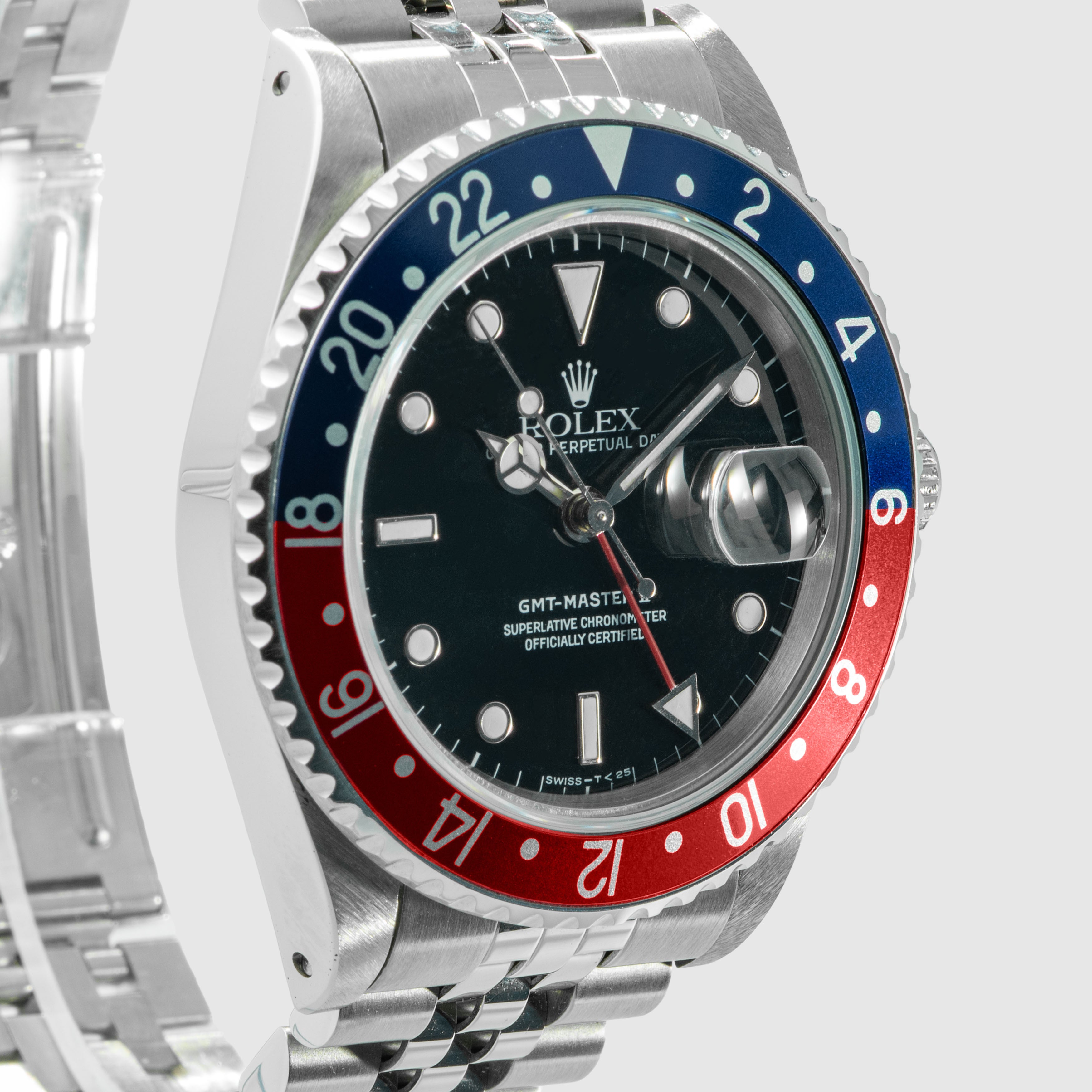 1989 Rolex GMT Master II Ref. 16710 (Full Set)