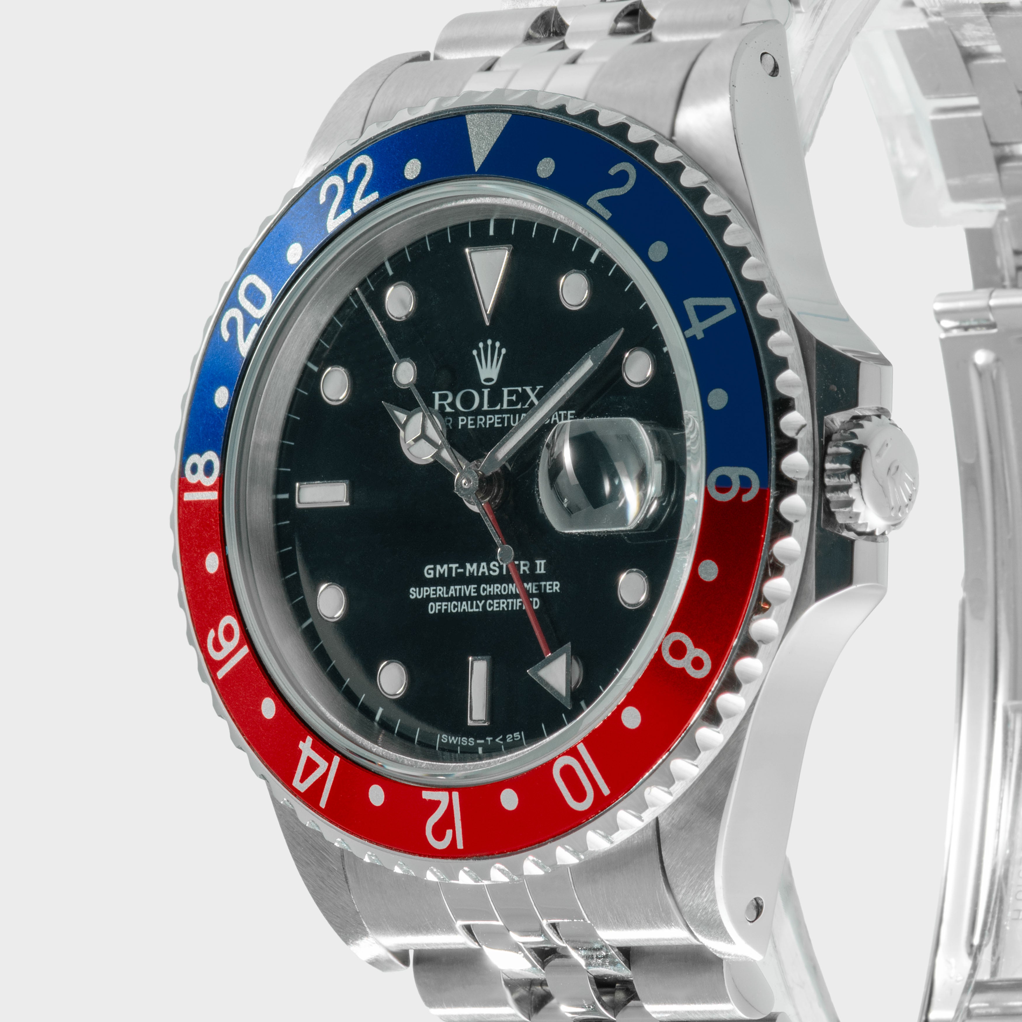 1989 Rolex GMT Master II Ref. 16710 (Full Set)