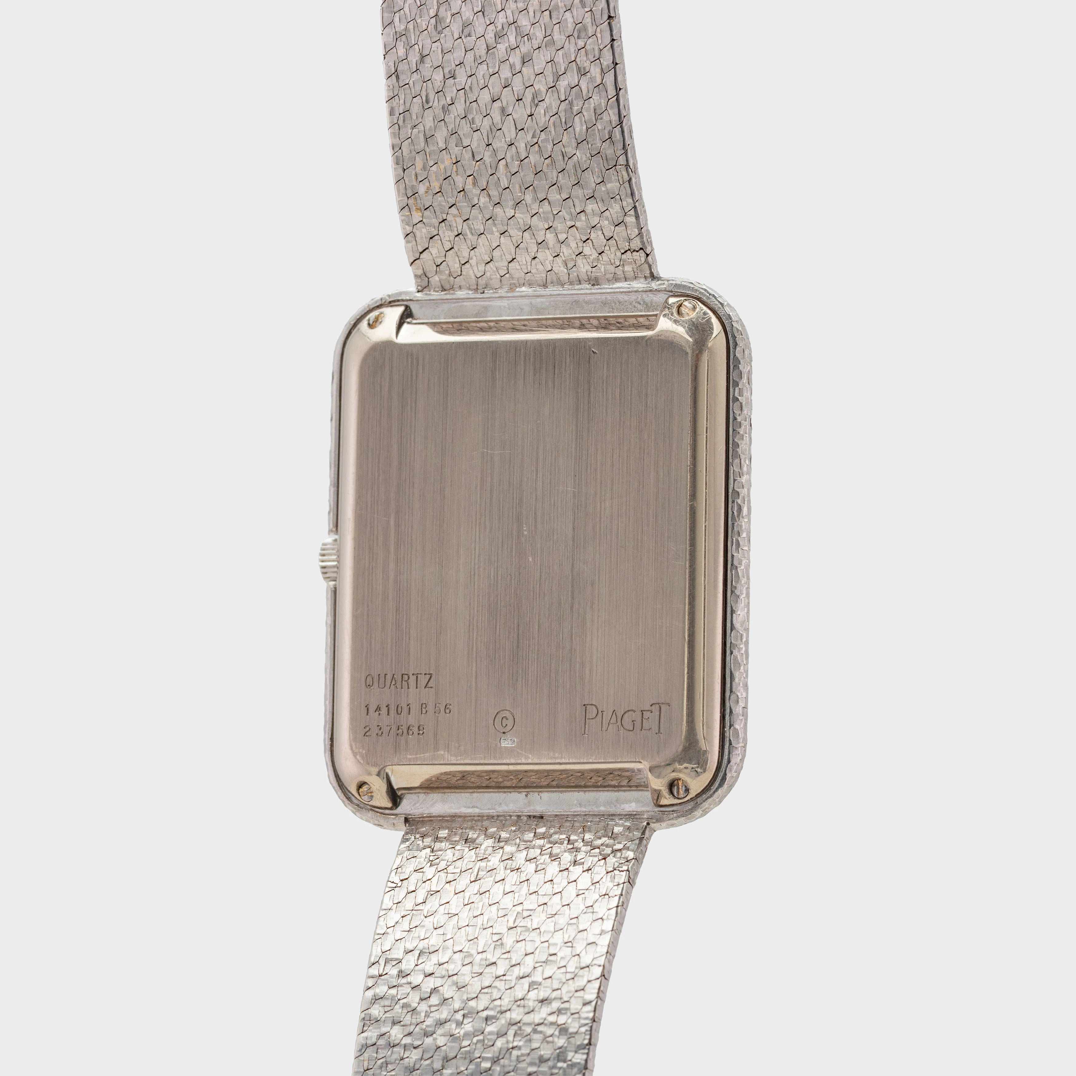1970's Piaget Beta 21 Grey Dial 18K White Gold Ref. 14101 B561