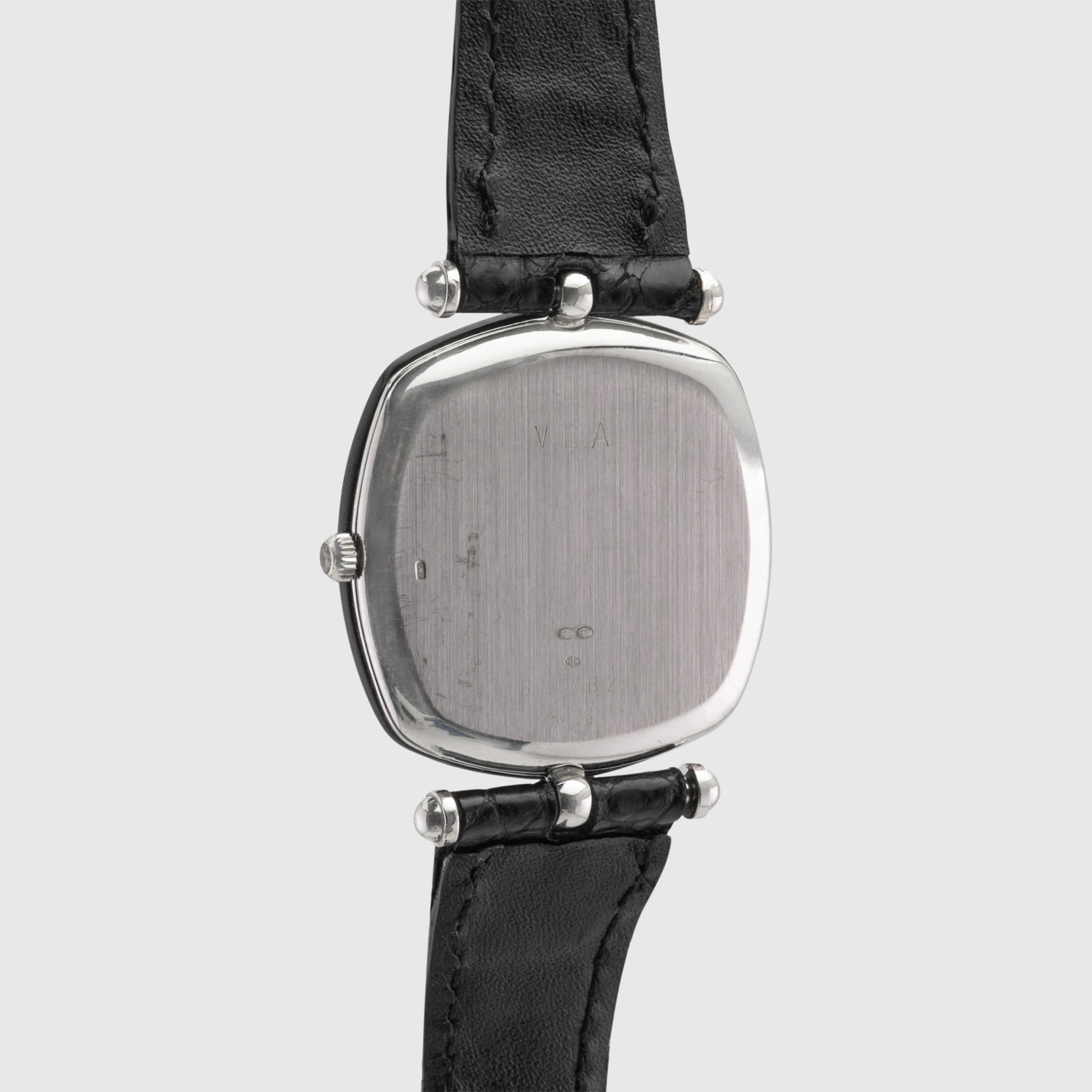 1990's Van Cleef & Arpels Gerald Genta Tortoise Shell/WG Case Automatic Ref. G1607 B2