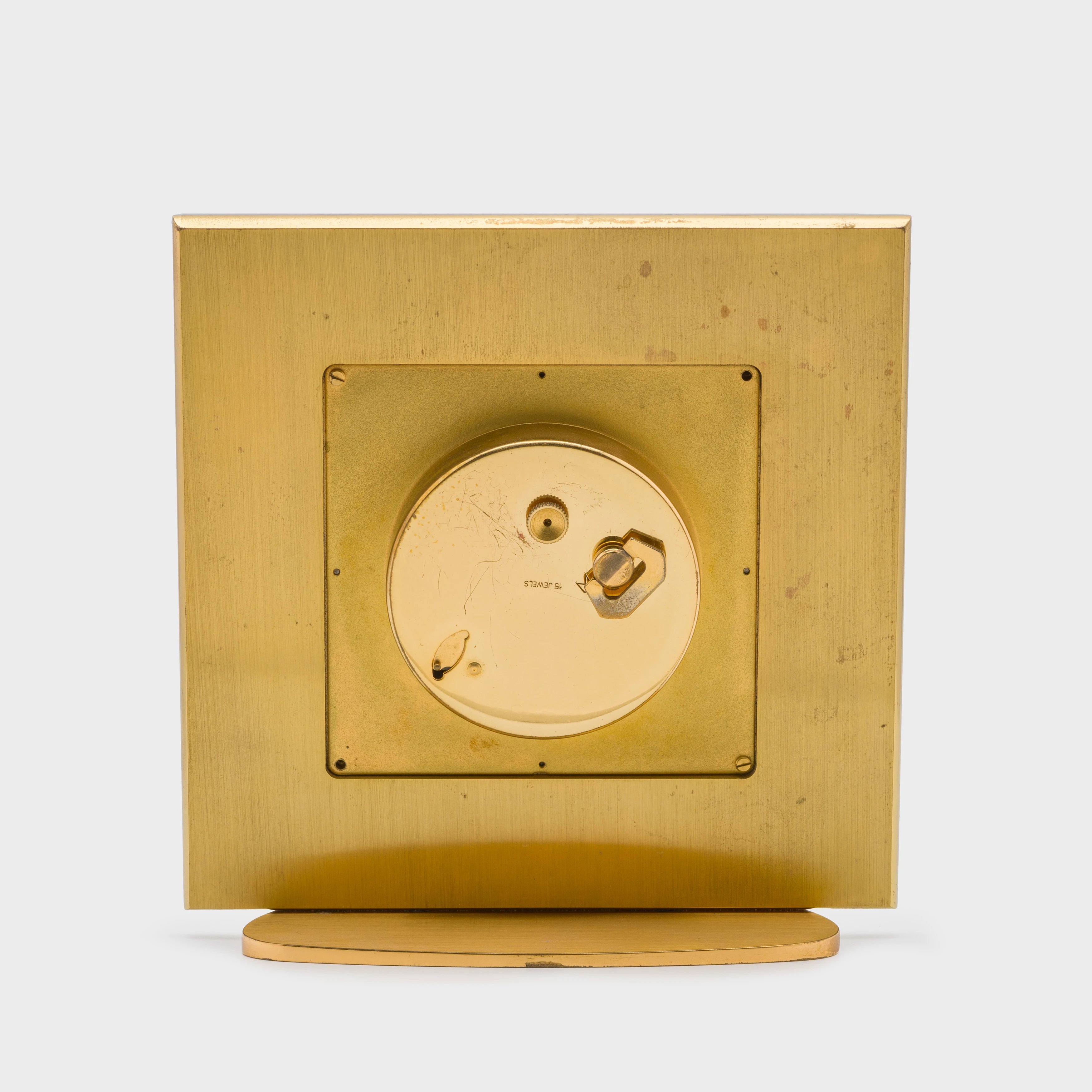 Gubelin Enamel Dial Designed by Roncle Desk Clock