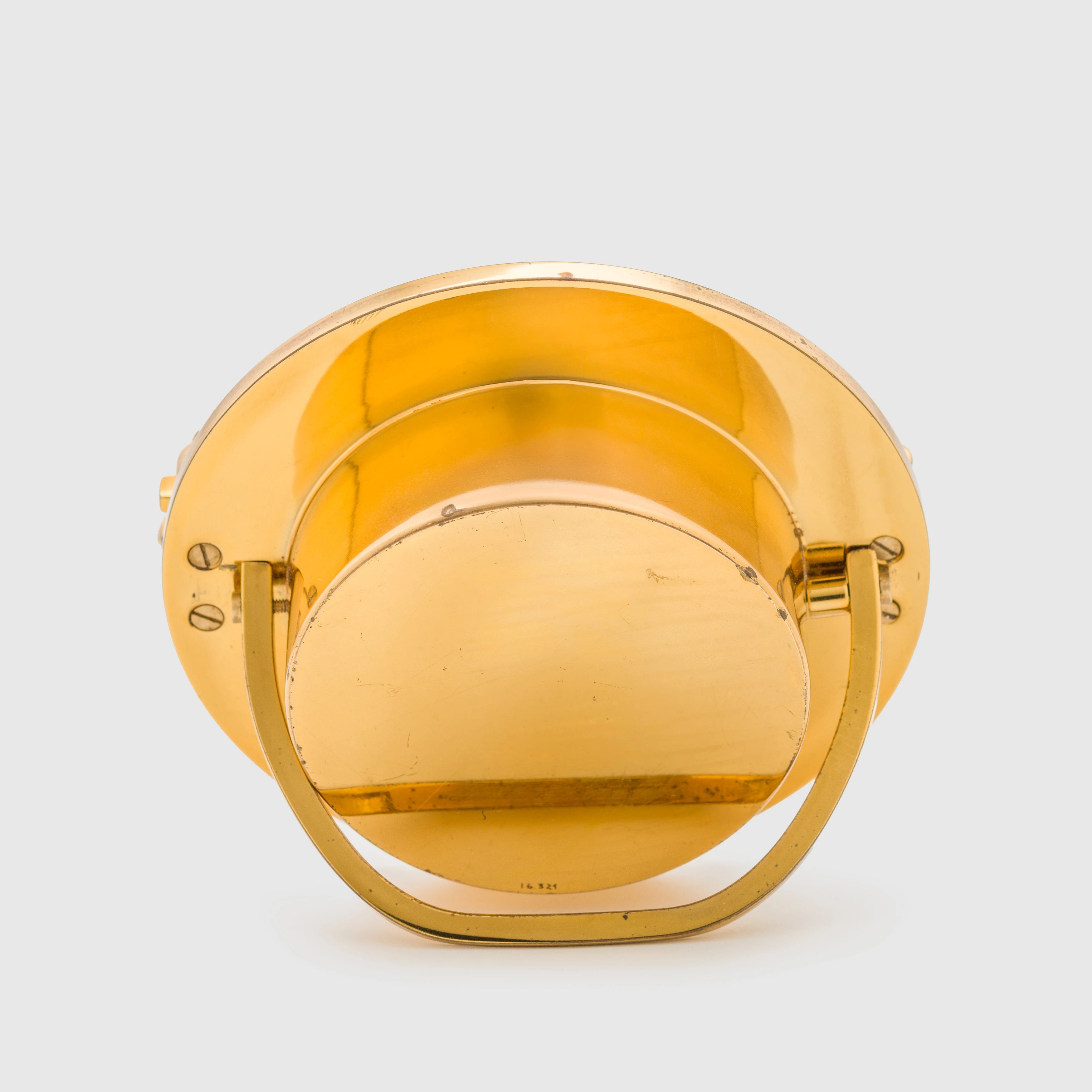 Hermes Porthole Alarm Clock