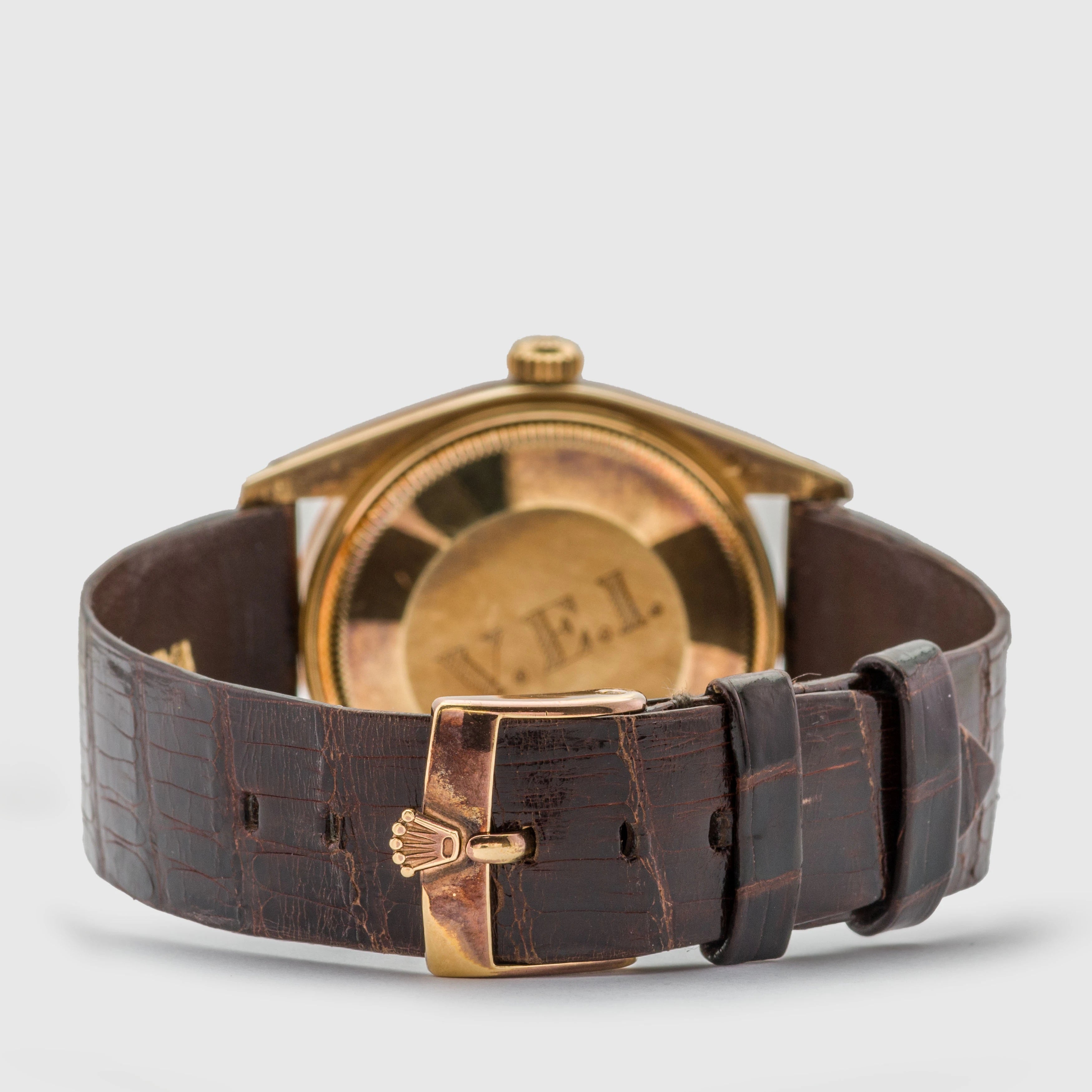 1979 Rolex Oyster Perpetual Date 14k Yellow Gold 'like new' Ref. 1503