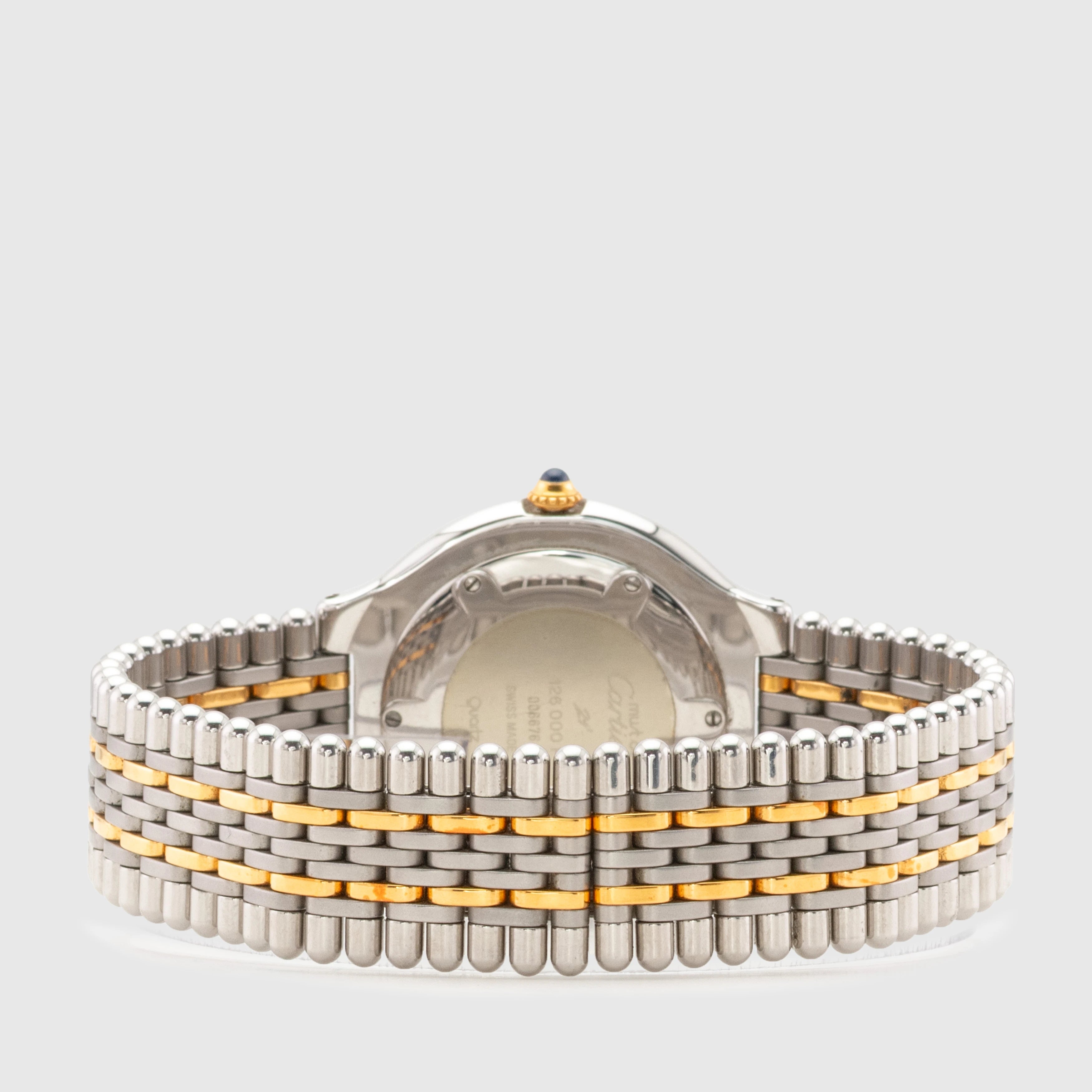 1990's Cartier Must 21 St/G 'NOS' Ref. 126000P (Box & Papers)